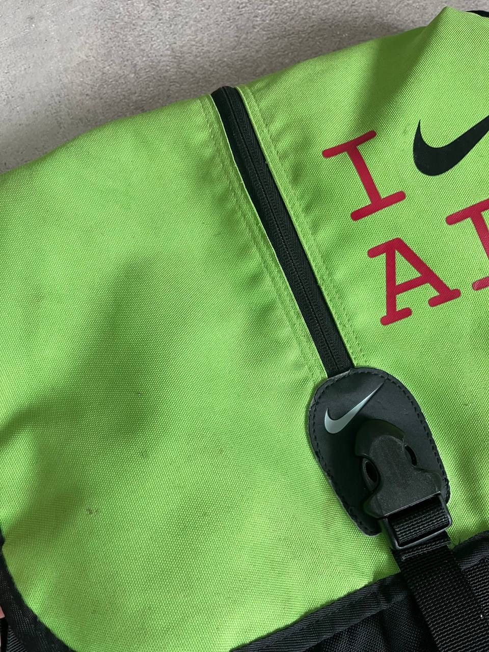 Nike × Vintage Nike y2k drill vintage avant garde distressed sling bag Size ONE SIZE - 8 Thumbnail