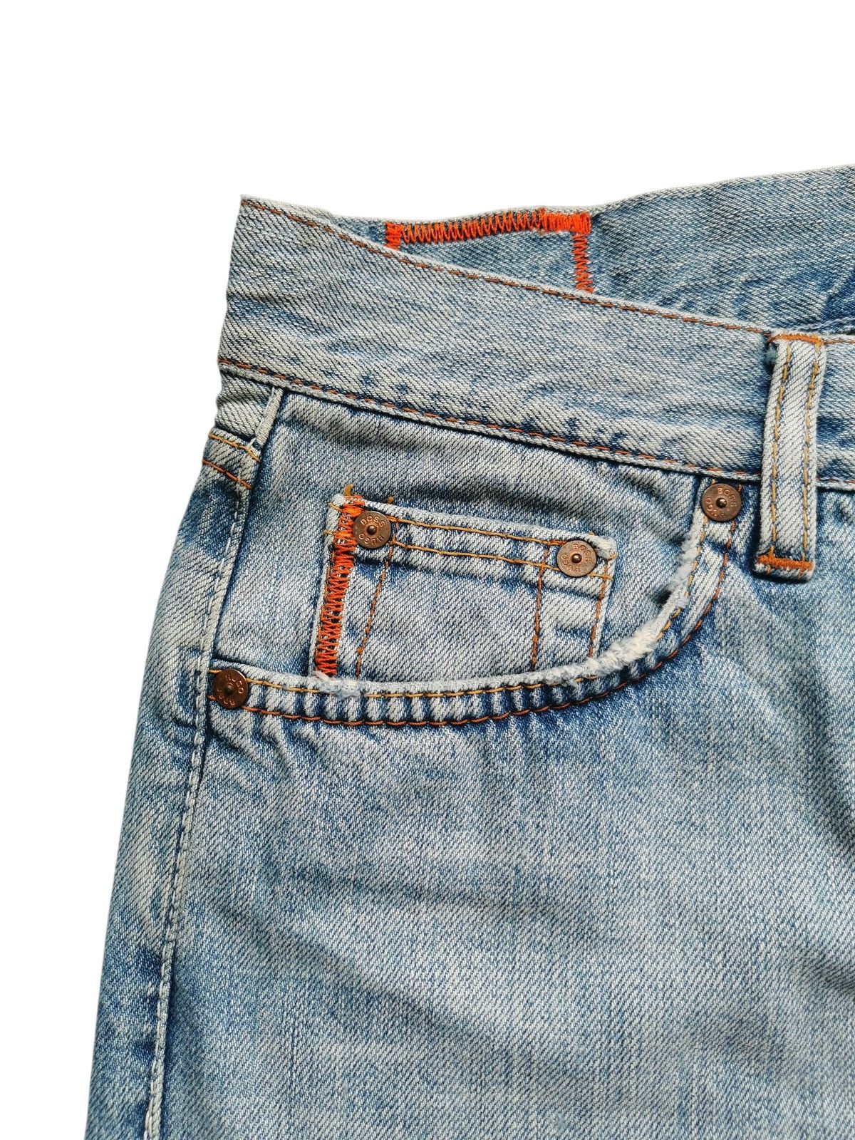 Hugo Boss Hugo Boss Straight Fit Blue Denim Jeans – Size 32 Size US 32 / EU 48 - 8 Thumbnail