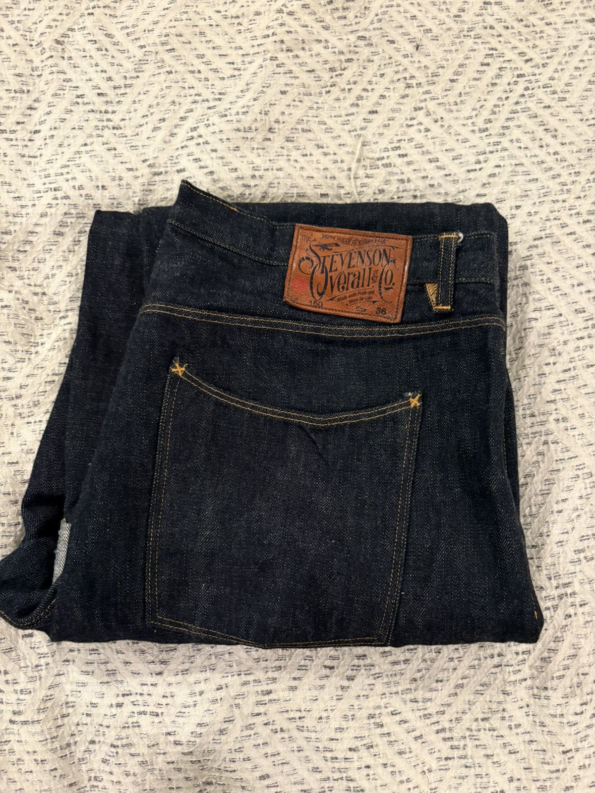 Stevenson Overall Co. STEVENSON 150 ENCINITAS JEANS Size US 36 / EU 52 - 1 Thumbnail
