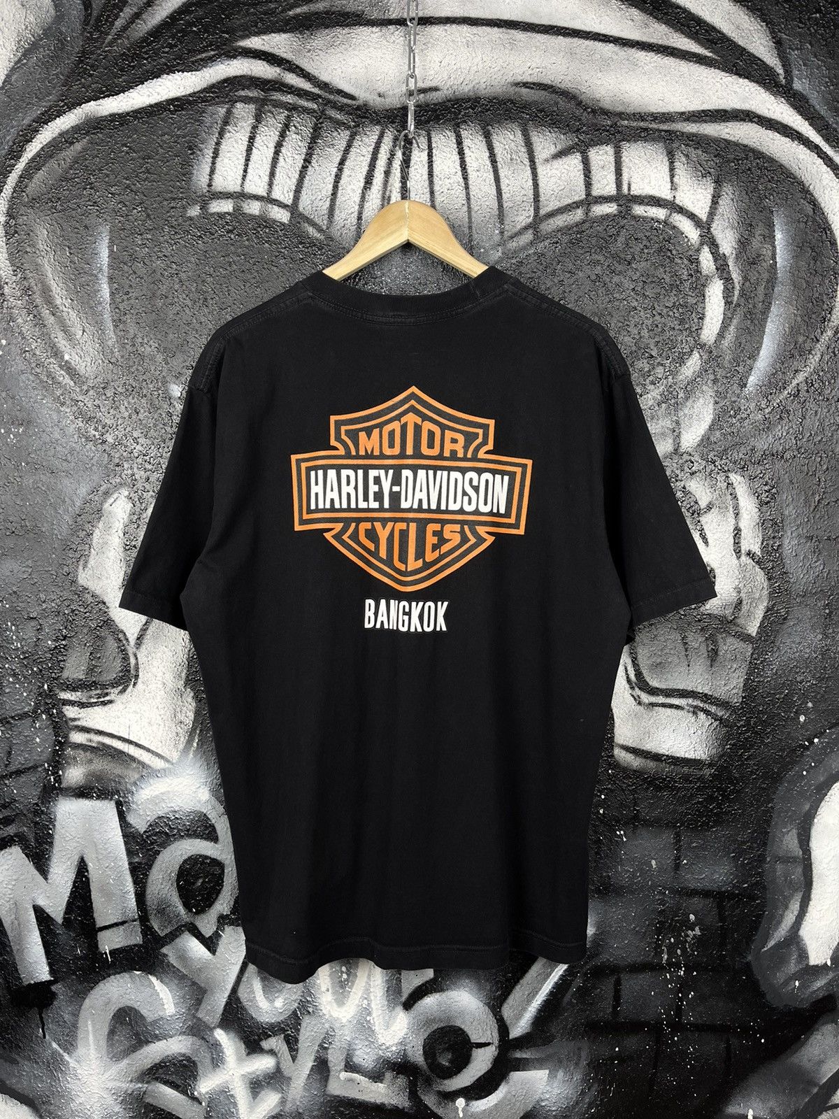 Harley Davidson × Vintage Harley Davidson Bangkok Vintage T-Shirt Men’s Size L Size US L / EU 52-54 / 3 - 4 Thumbnail