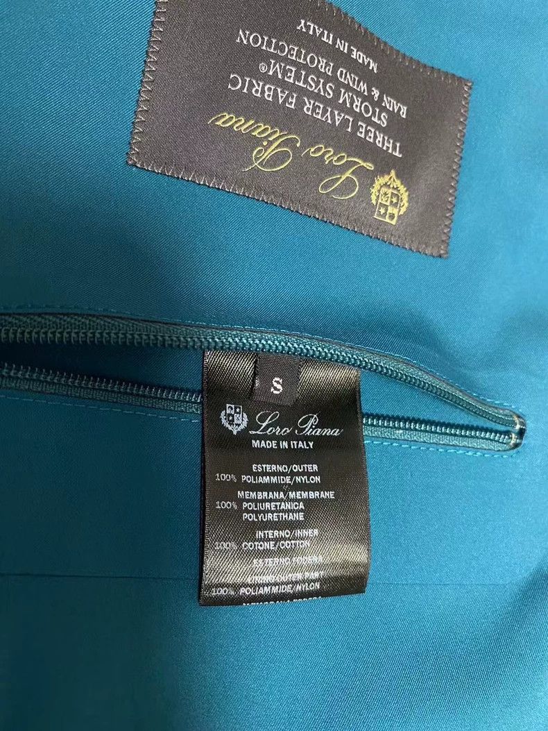 Loro Piana LORO PIANA Men's Medway color matching windbreaker Size US S / EU 44-46 / 1 - 3 Thumbnail