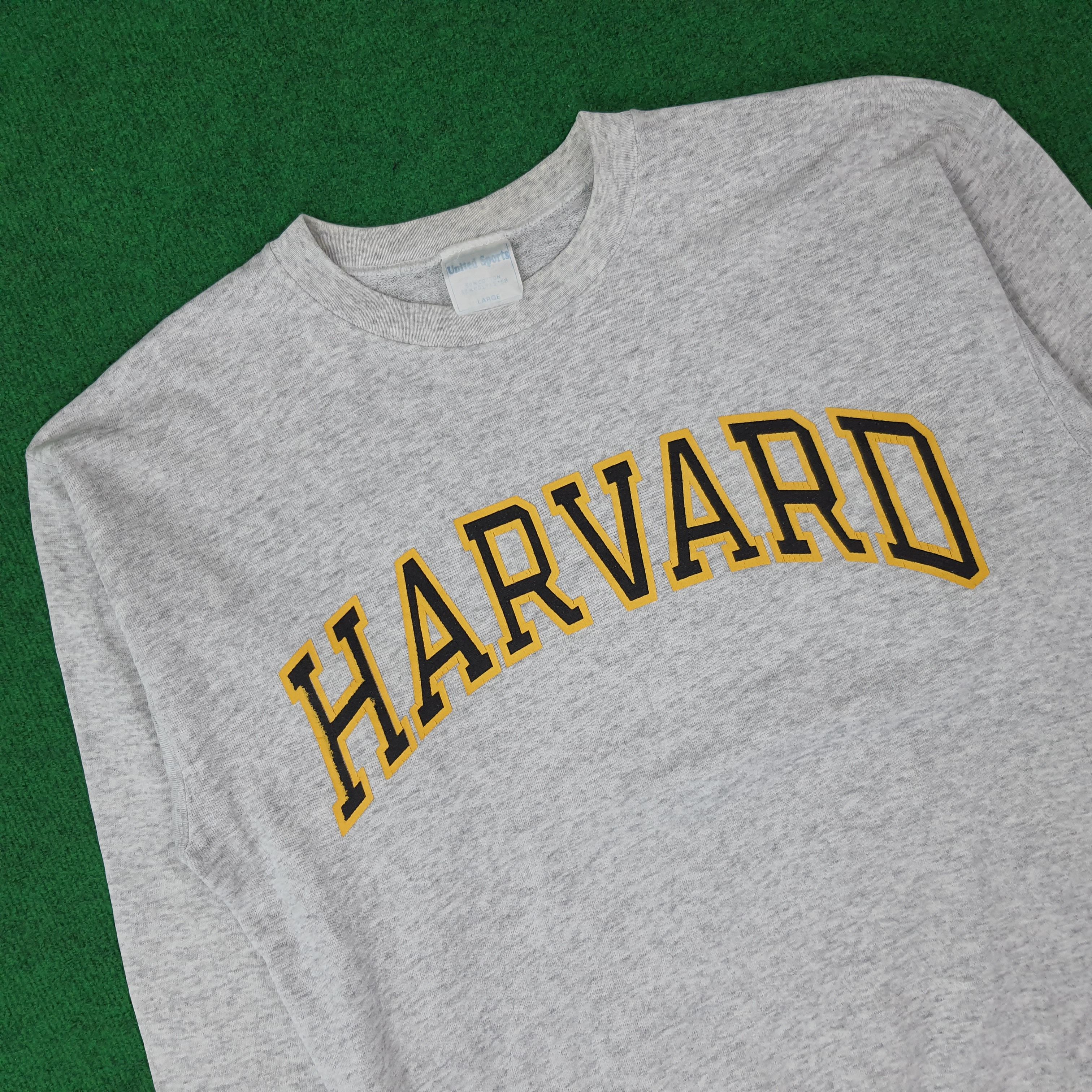 Vintage Vintage HARVARD College Sweatshirt C253N13 Size US M / EU 48-50 / 2 - 2 Thumbnail