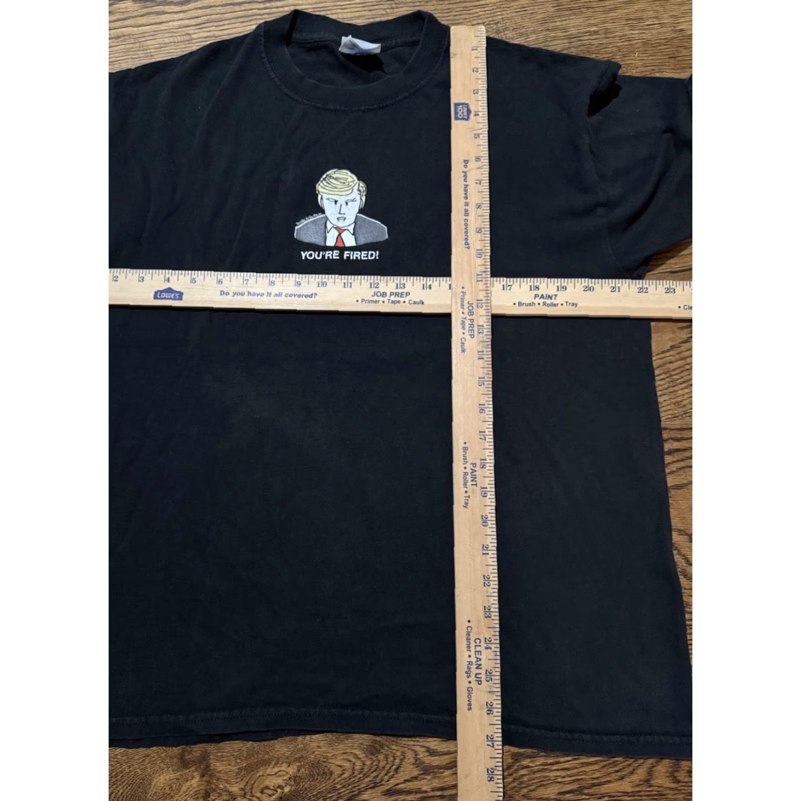 Vintage VINTAGE Donald Trump You’re Fired Mens L T-Shirt Black 2004 MAGA Shirt Size US L / EU 52-54 / 3 - 8 Thumbnail