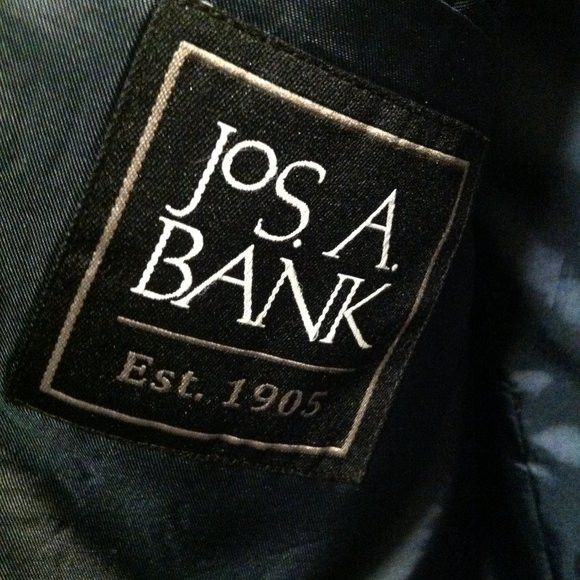 Jos. A. Bank JOS.A.BANK MENS NAVY 100%WOOL SPORT COAT JACKET SIZE:43R Size 42R - 9 Thumbnail