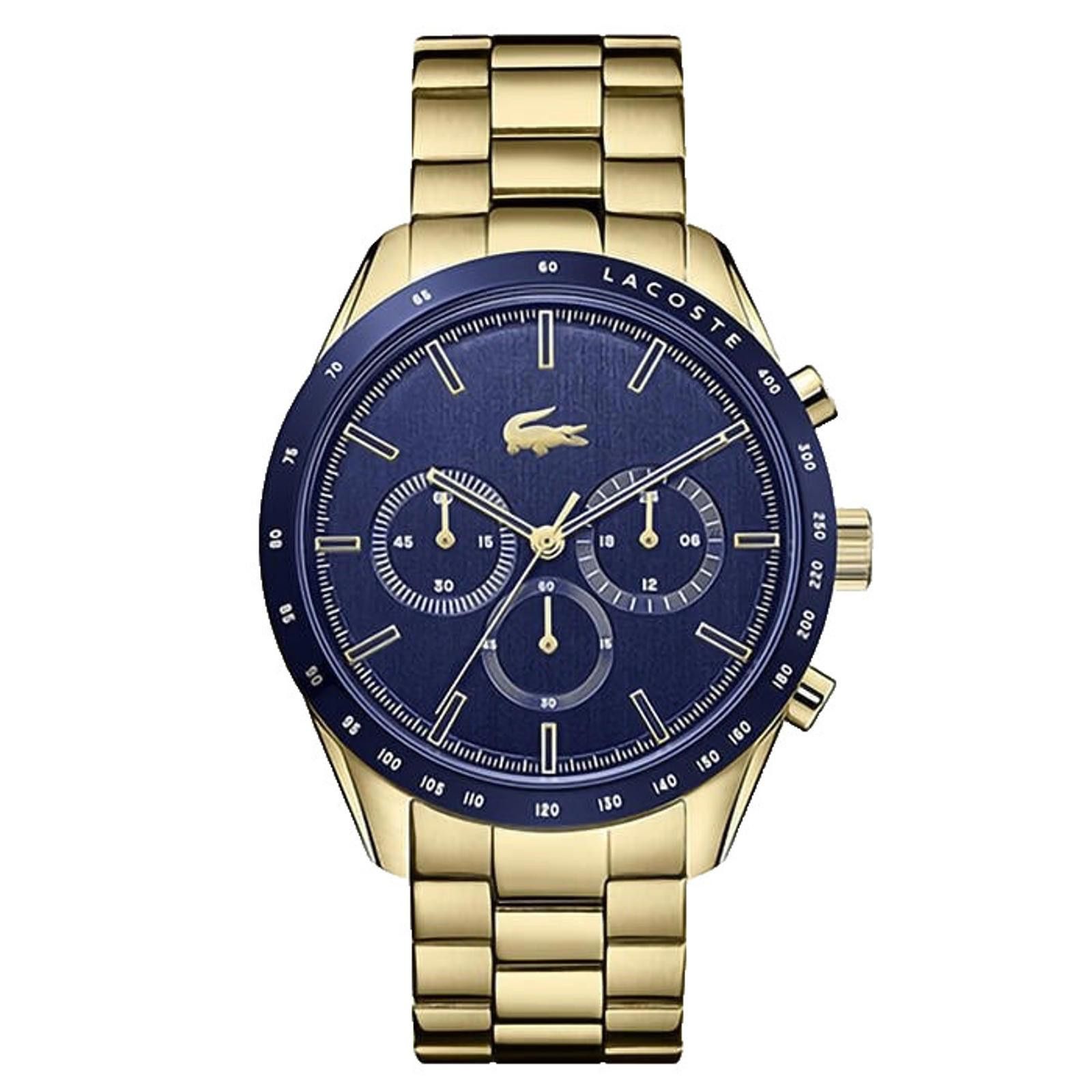 Lacoste LACOSTE BOSTON CHRONOGRAPH 2011096 BLUE DIAL GOLD BRACELET Size ONE SIZE - 1 Thumbnail