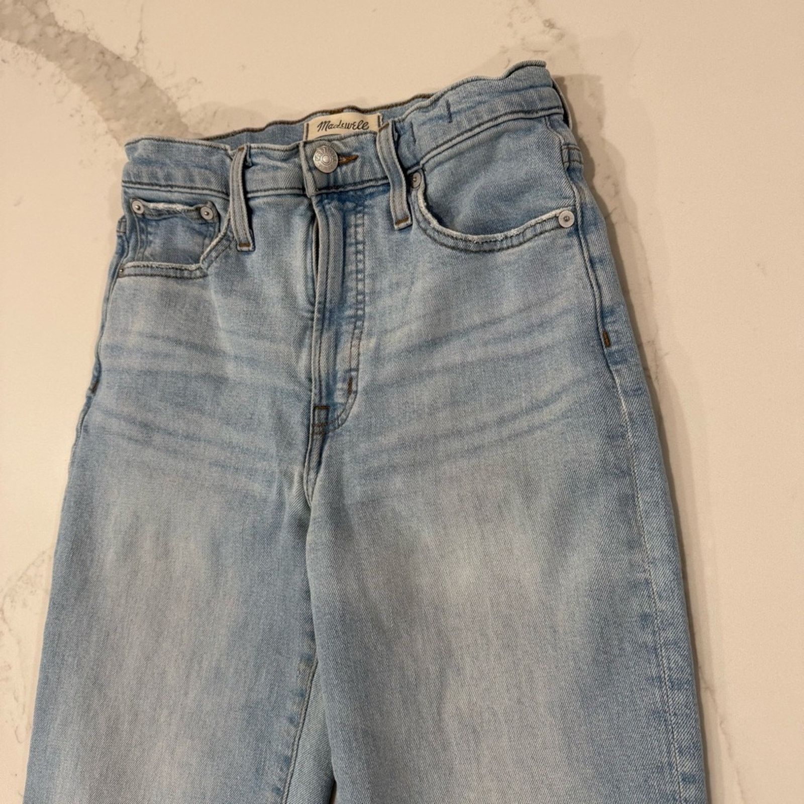 Madewell Madewell The Perfect Vintage Straight Denim Jeans Women’s 25 Size 25" / US 0 / IT 36 - 8 Thumbnail