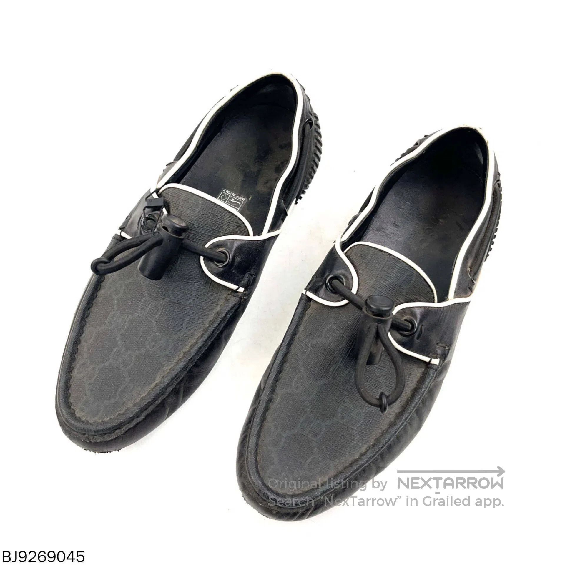 Gucci gucci double G leather loafers size 6½. Size US 6.5 / EU 39-40 - 1 Thumbnail