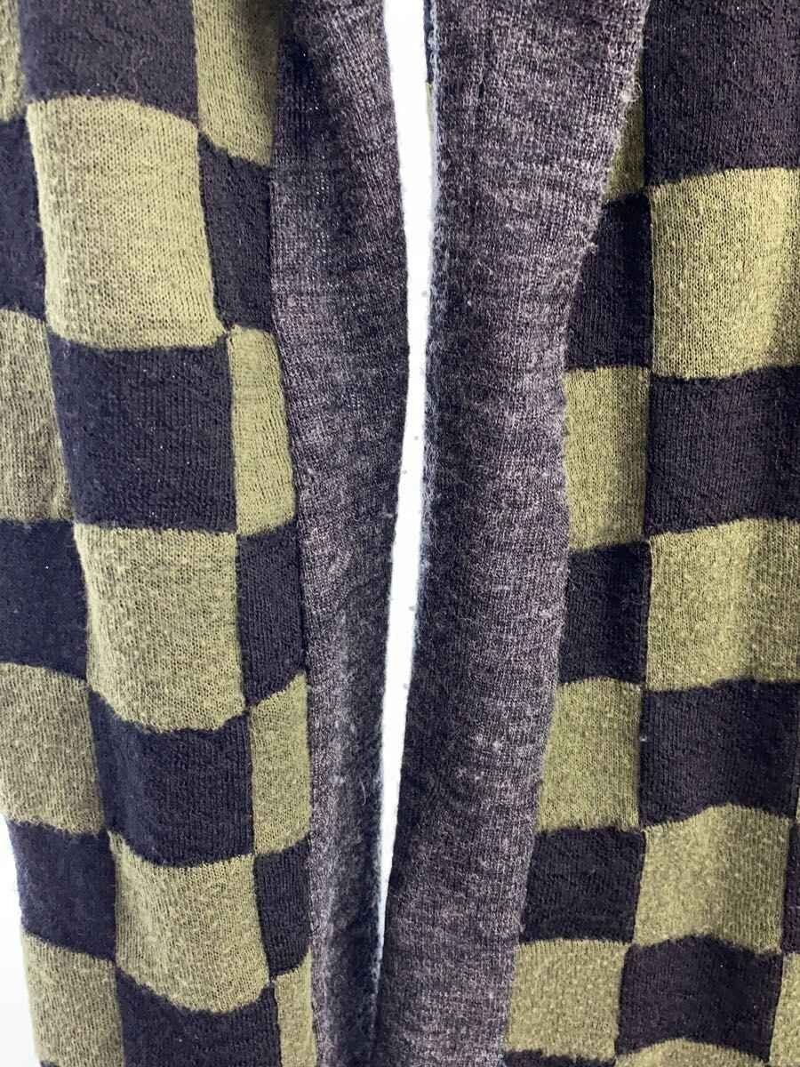 Yohji Yamamoto Reconstructed Check Wool Knit Sweater Size US M / EU 48-50 / 2 - 3 Thumbnail
