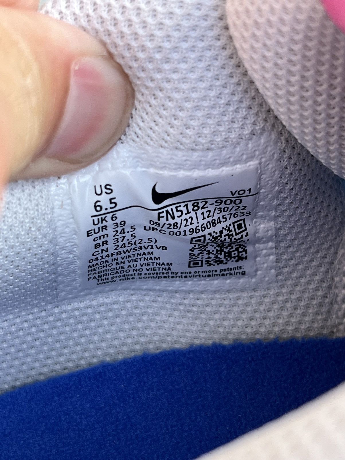 Nike JA 1 “EYBL Blue Fuchsia Mismatch” 💙🩷 Size US 6.5 / EU 39-40 - 6 Thumbnail