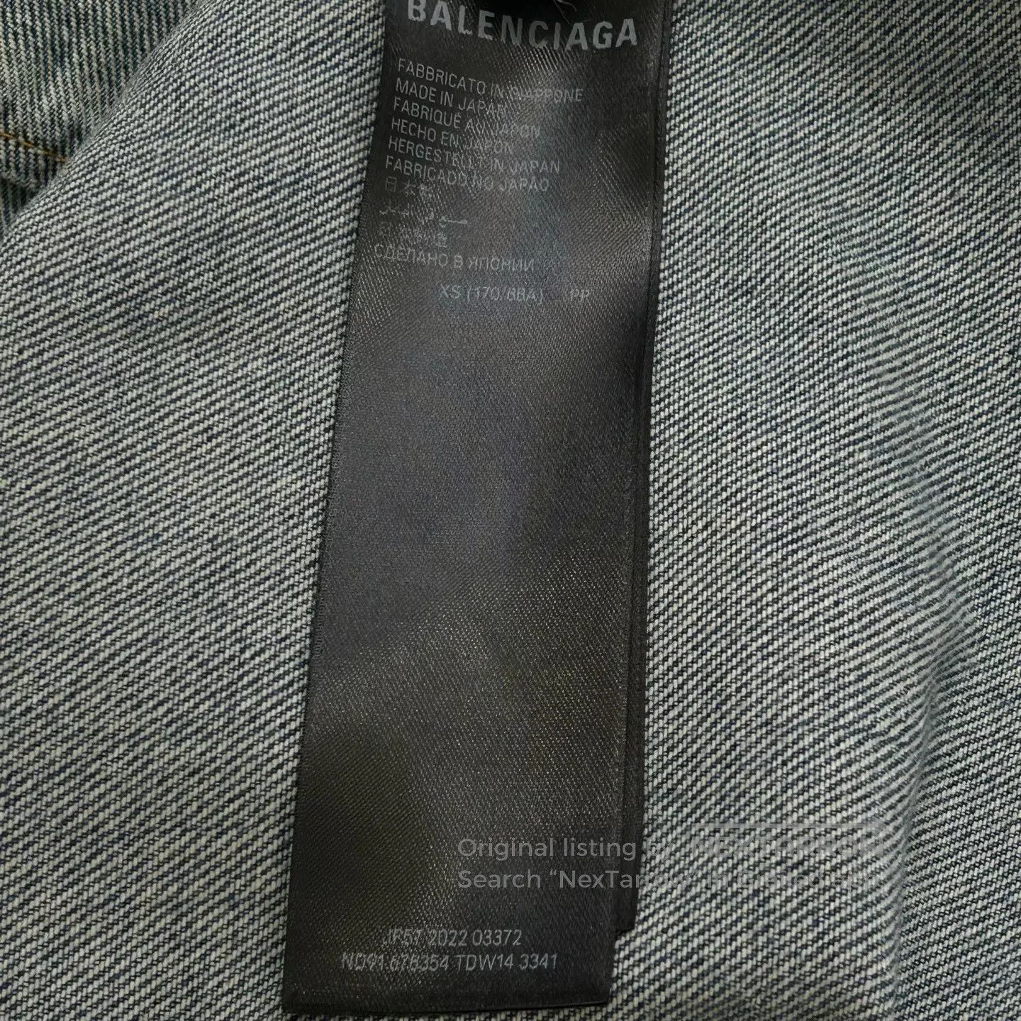 Balenciaga Balenciaga FW25 Black Lettered Sticker Tape Hoodie Size US M / EU 48-50 / 2 - 4 Thumbnail