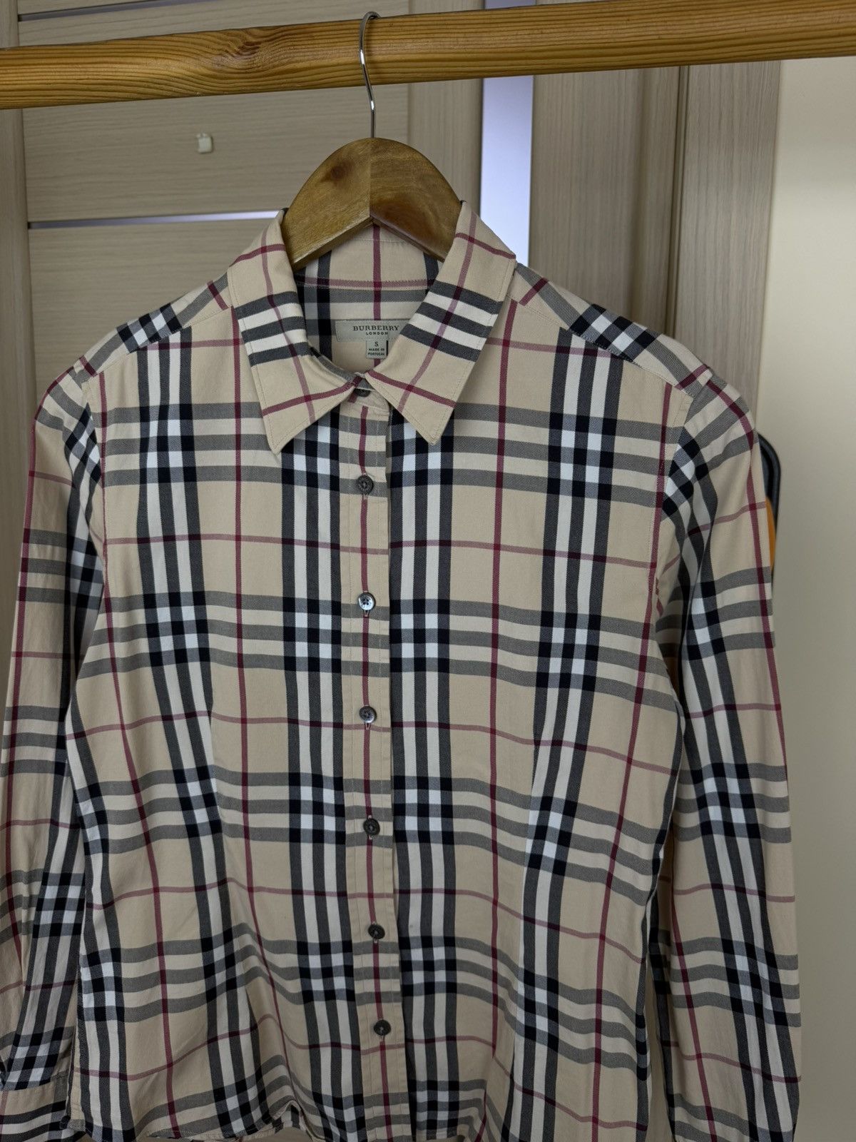 Burberry Burberry Brit slim fit nova check shirt button down women Size S / US 4 / IT 40 - 5 Thumbnail