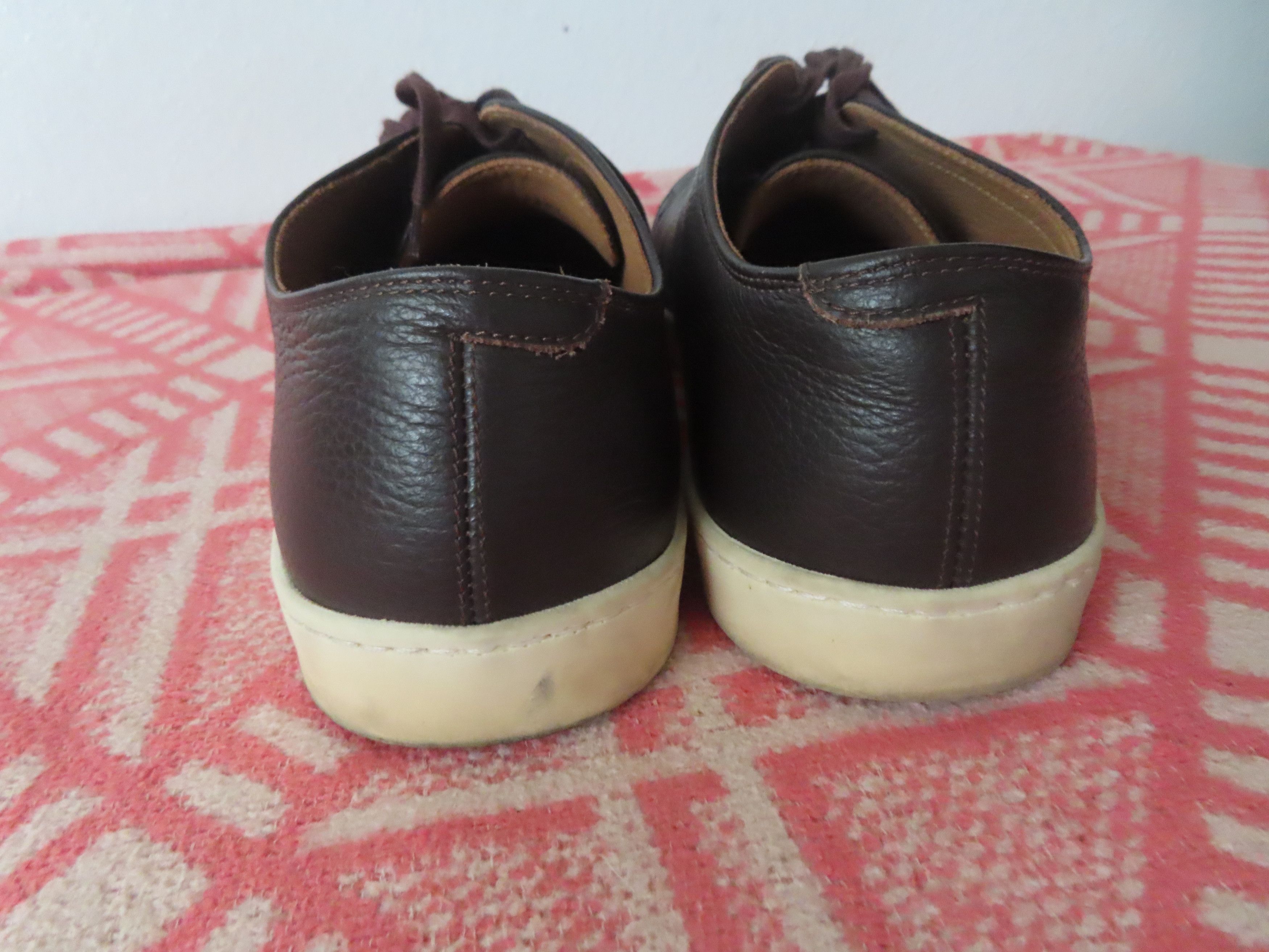 Designer × George Cleverley George Cleverley Jack Nubuck brown Trainers Made In England Size US 12 / EU 45 - 4 Thumbnail