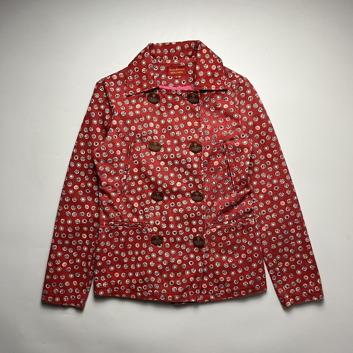 Vivienne Westwood Vivienne Westwood Double-Breasted Red Blazer Size M / US 6-8 / IT 42-44 - 1 Thumbnail