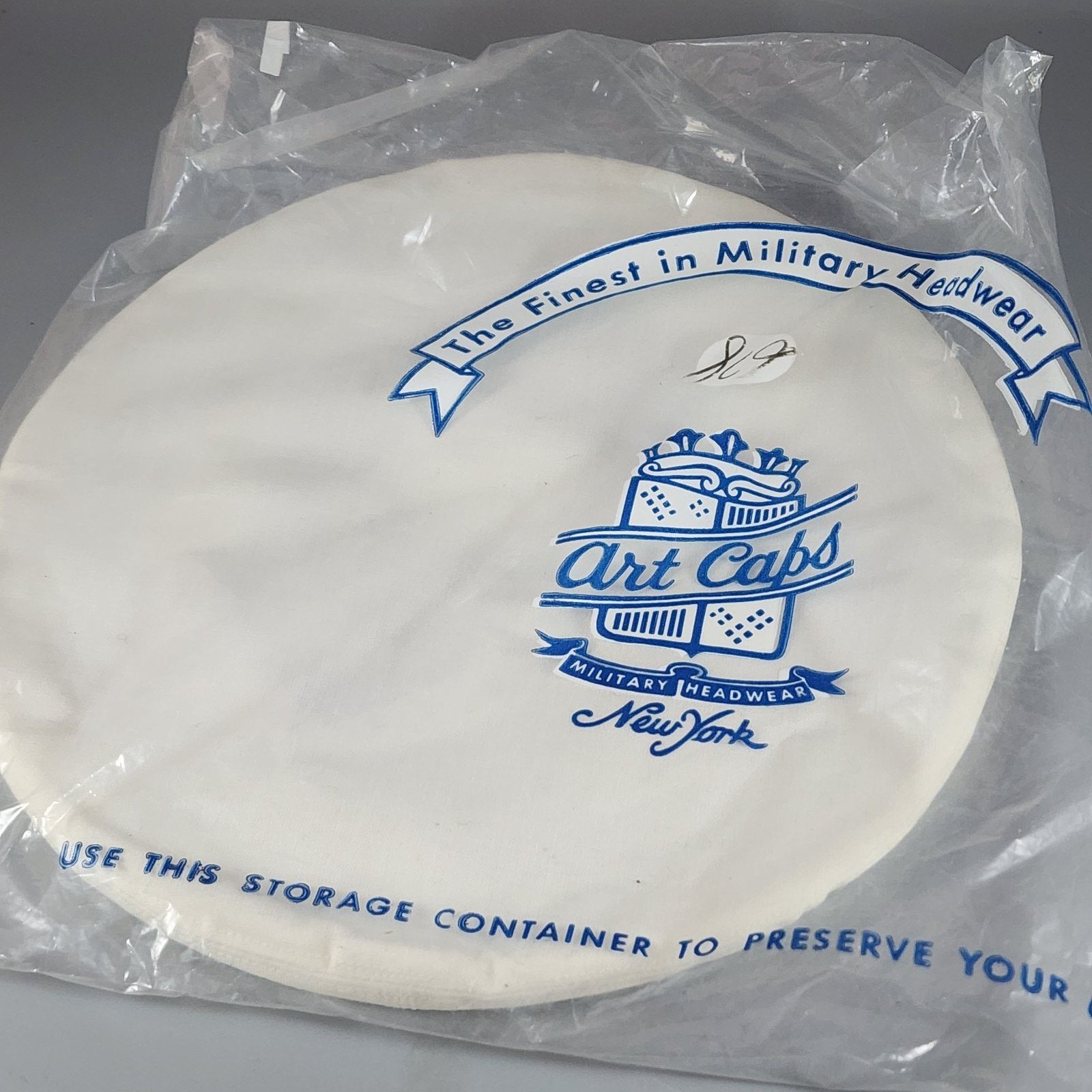 Other Art Caps White Military Sailor Uniform Hat Cover 6-7/8 White Size ONE SIZE - 6 Thumbnail
