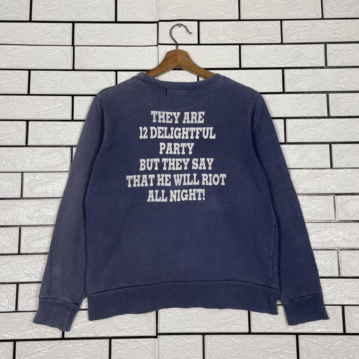 Japanese Brand Vintage 90s Octopus Army Anpan Bird Sweatshirt Size US S / EU 44-46 / 1 - 7 Thumbnail