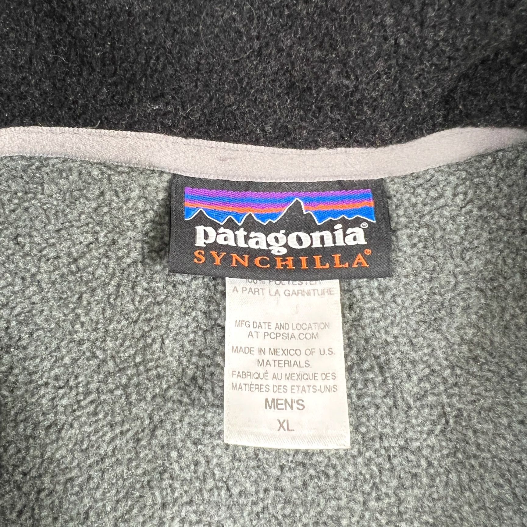 Patagonia Patagonia Synchilla Fleece Vest Men’s Size XL Gray Full Zip Pockets Best for Regular Fit Overcoat Style With Pockets Size US XL / EU 56 / 4 - 4 Thumbnail