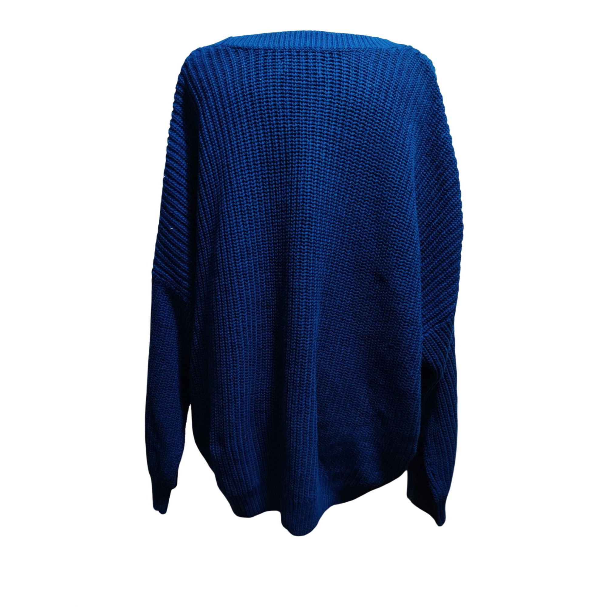 Sonoma Sonoma Plus Size 3X Blue Chunky Knit Sweater Oversized Cozy Size 3XL / US 20-22 - 2 Thumbnail
