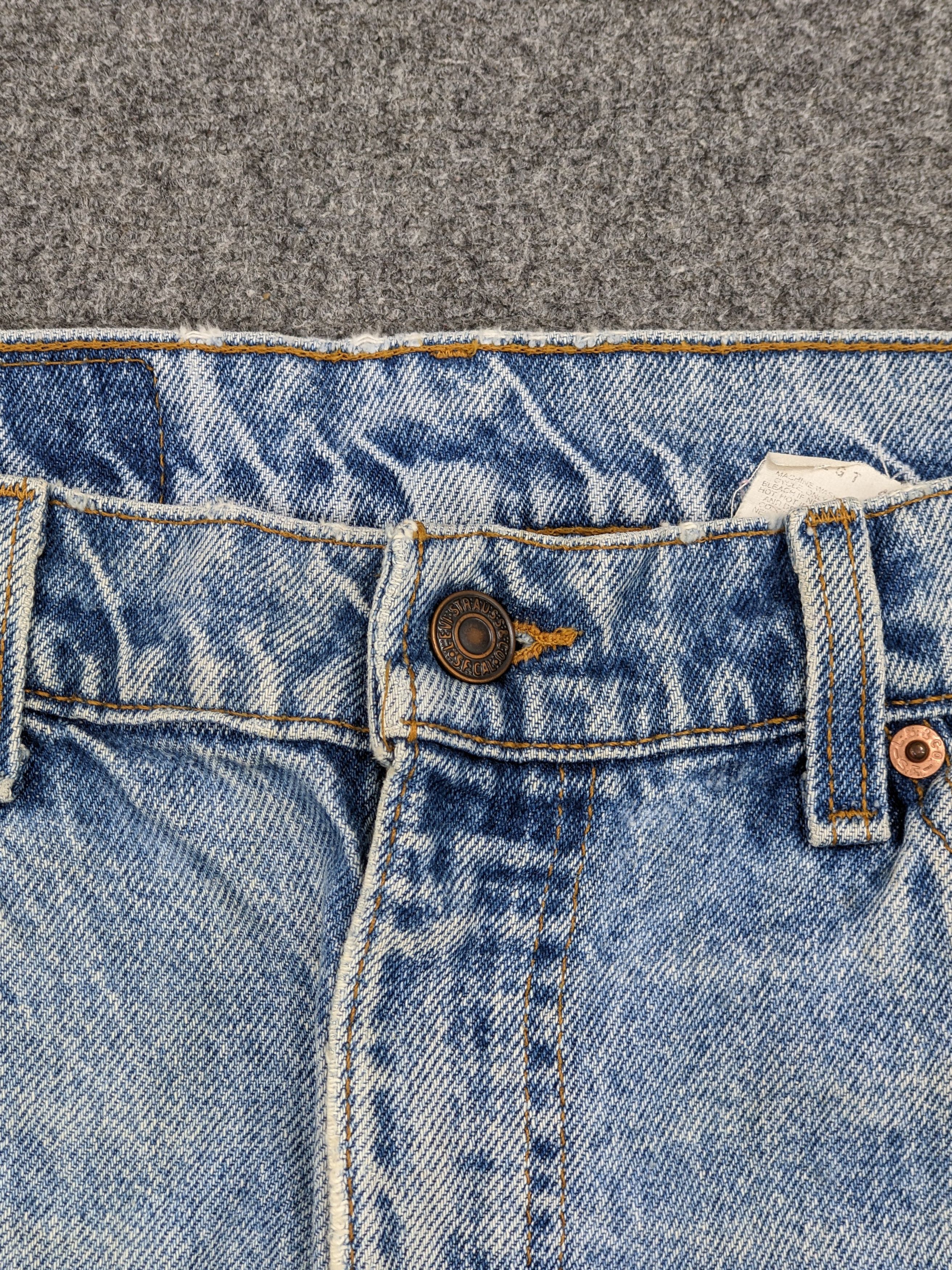 Levi's Vintage 90s Levis 517 Altered Bootcut Jeans DJ0024Z Size US 35 - 8 Thumbnail