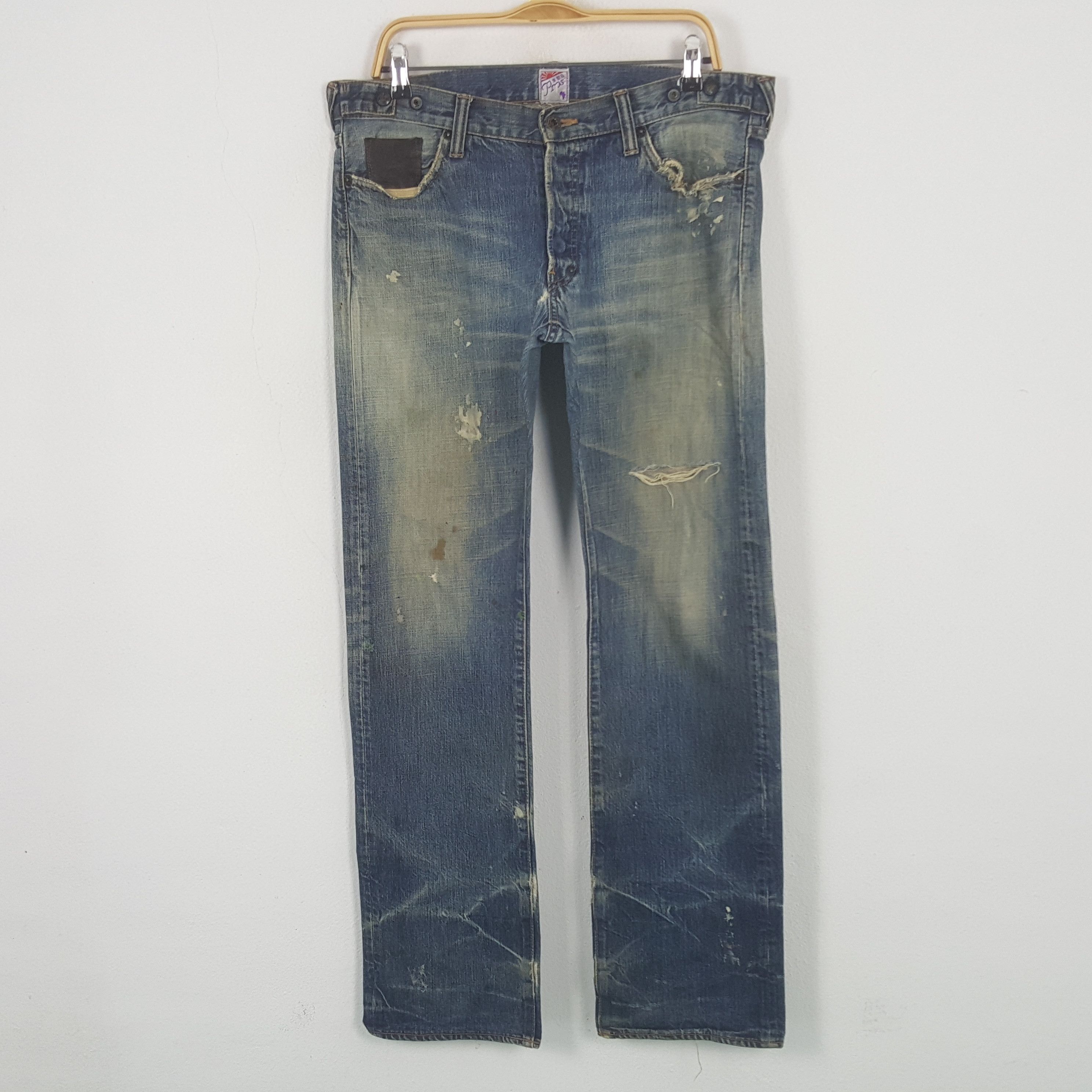 Prps Vintage Prps Barracuda Japanese Denim Jeans Size US 35 - 1 Thumbnail