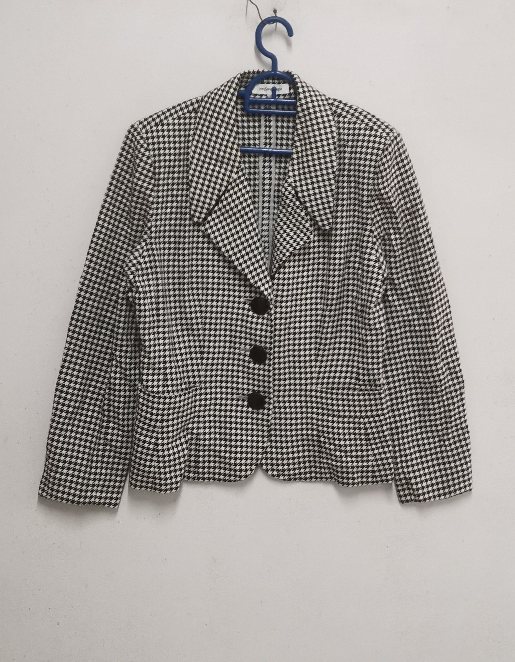 Yves Saint Laurent Rare distressed Yves Saint Laurent blazer /jacket Size S / US 4 / IT 40 - 1 Thumbnail