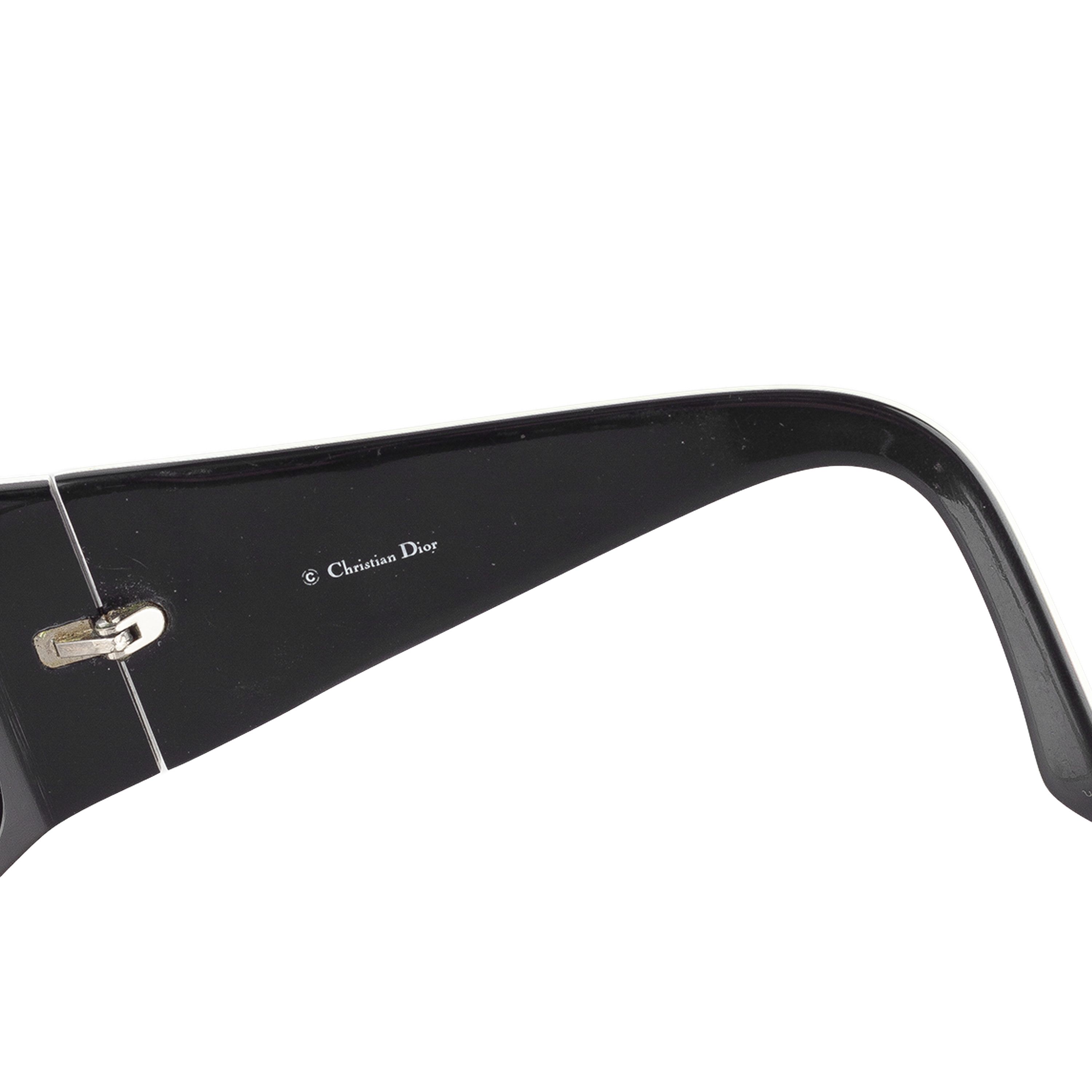 Dior Dior “YOUR DIOR 1” Black Vintage Sunglasses Size ONE SIZE - 9 Thumbnail