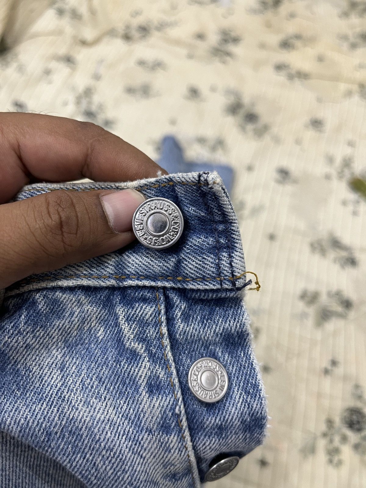 Levi's 🔥🔥🔥RARE LEVIS X DEPT JAPAN DENIM Size US 33 - 15 Thumbnail