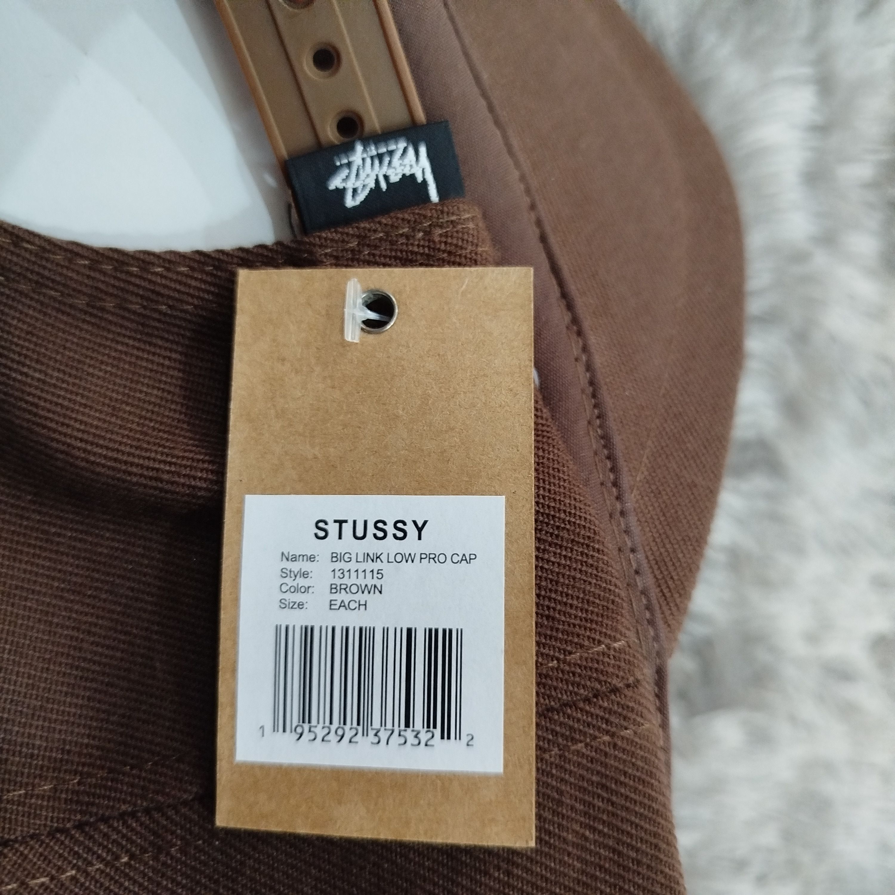 Stussy STUSSY BIG LINK LOW PRO CAP Size ONE SIZE - 3 Thumbnail