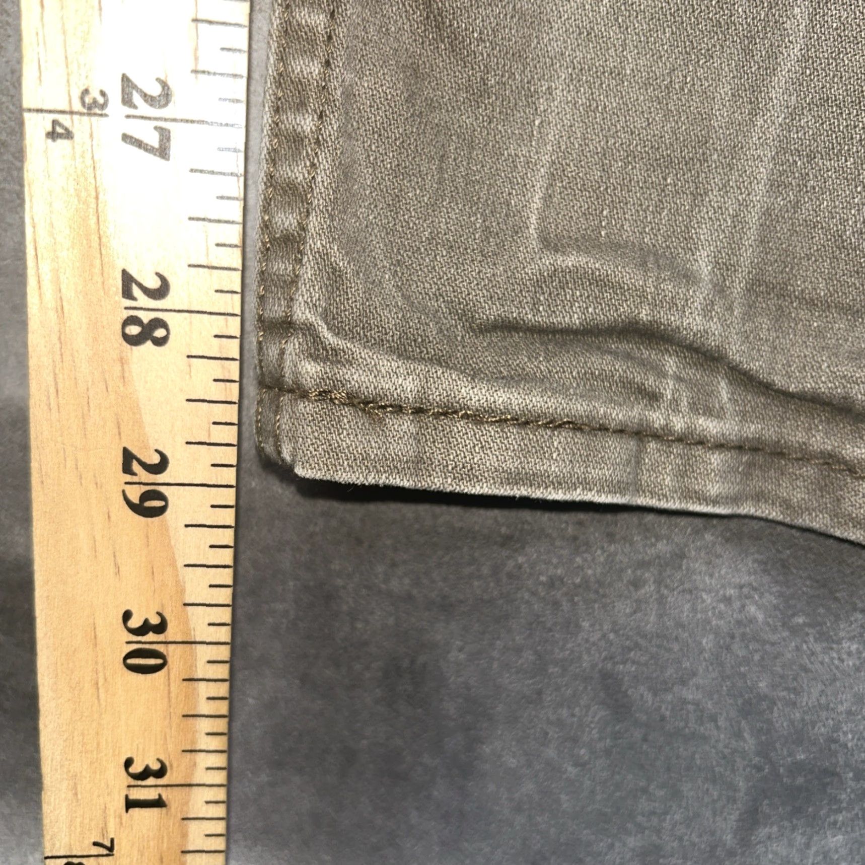 Levi's Levi's 511 Jeans Mens 32x30 Gray Cotton Stretch Denim Straight Regular Casual Pants Size US 32 / EU 48 - 4 Thumbnail