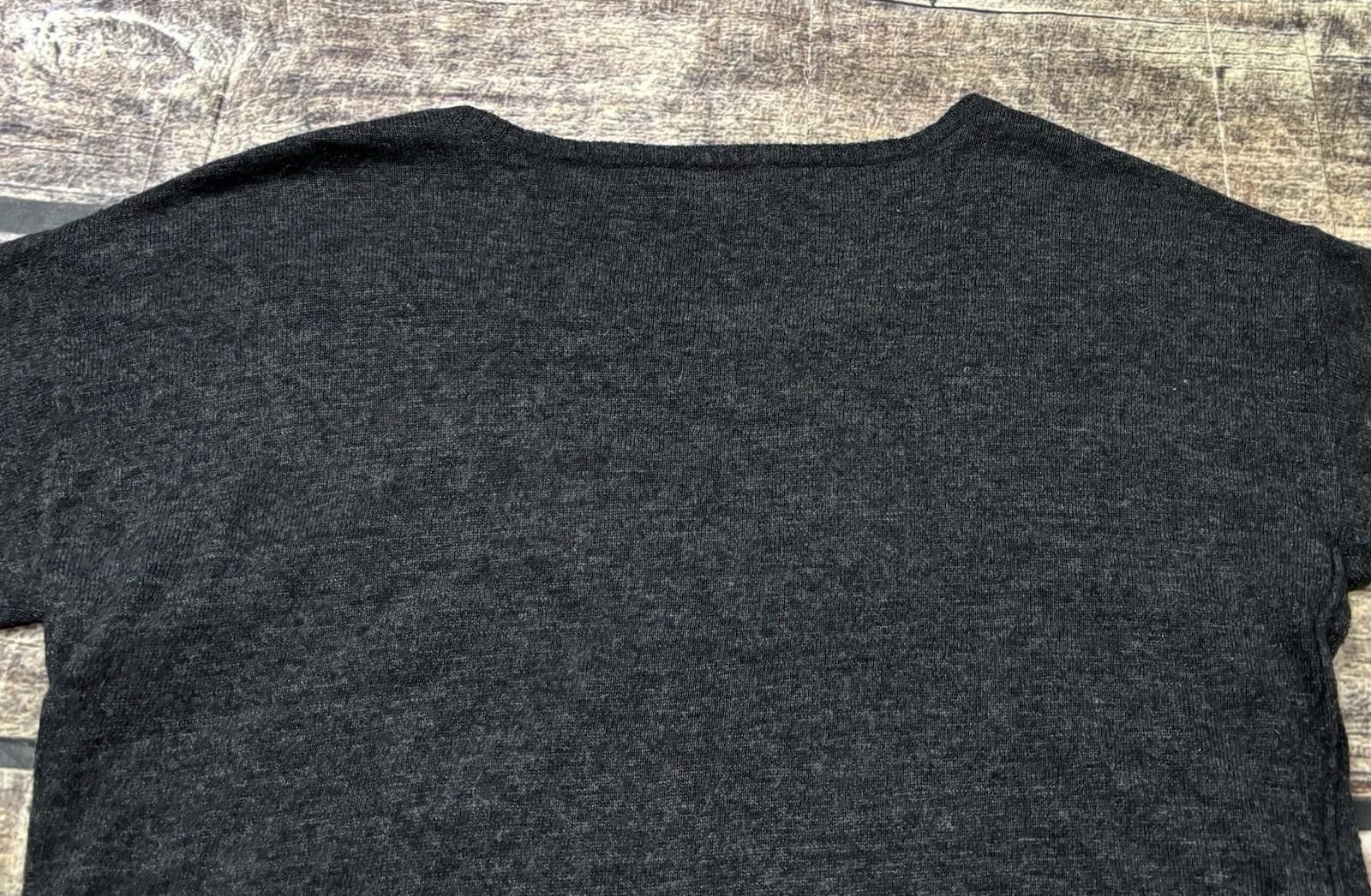 Sonia Rykiel Sioni Sweater Womens Medium Wool Cashmere Blend Lace Hem Size M / US 6-8 / IT 42-44 - 6 Thumbnail