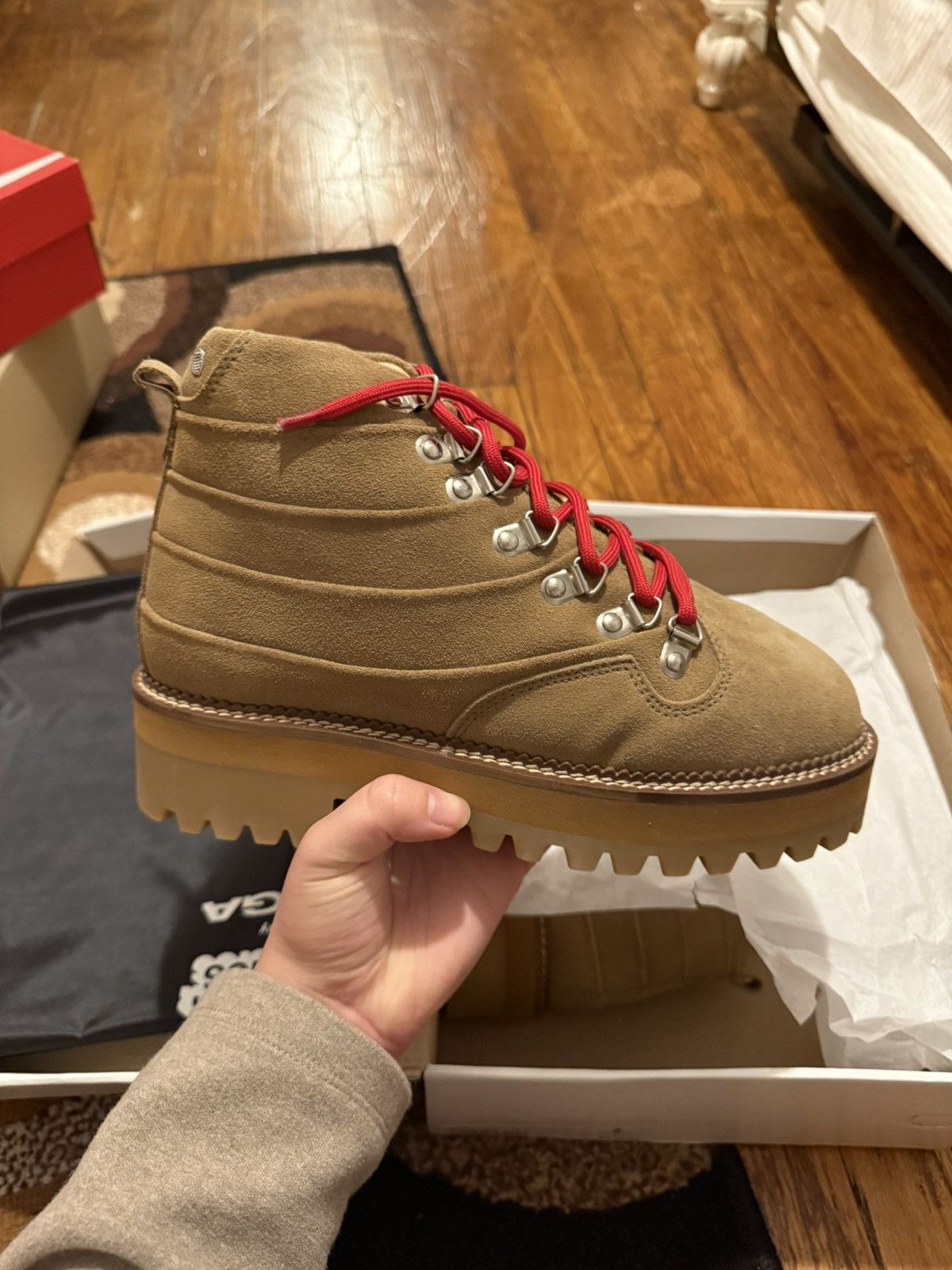 KidSuper KidSuper by Viga Layered Boot in Tan Size US 6.5 / EU 39-40 - 6 Thumbnail