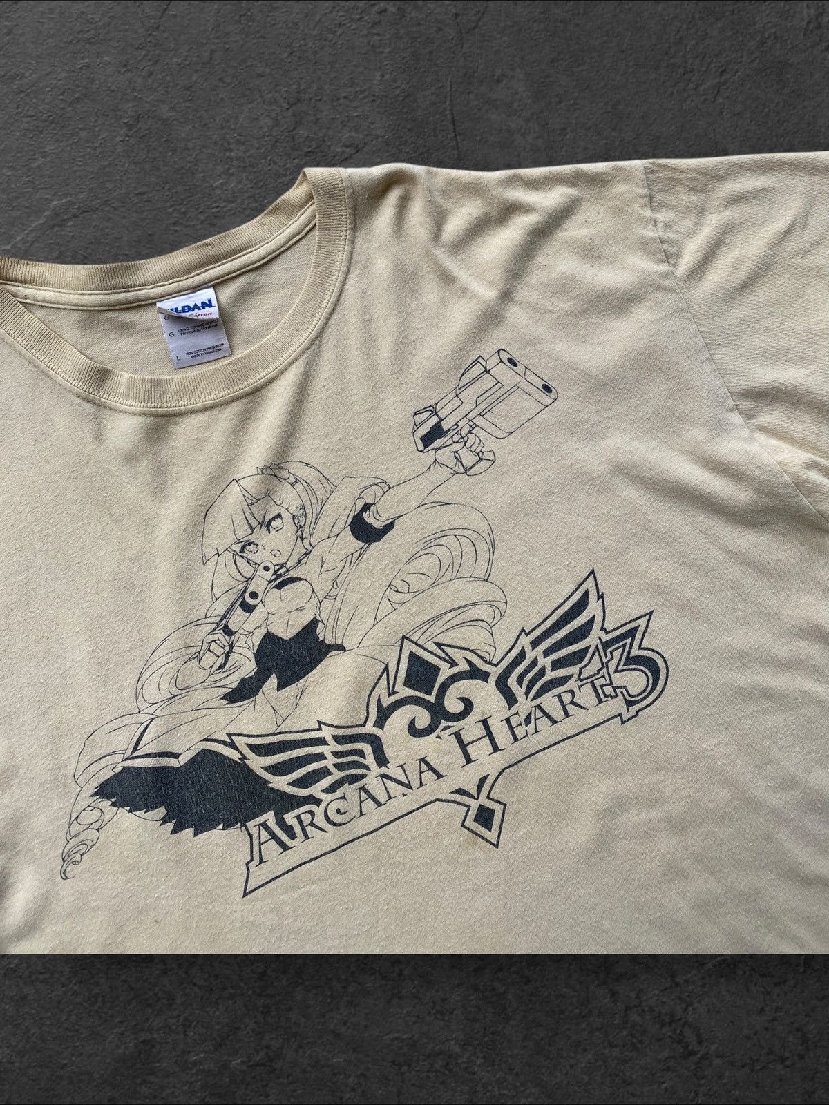 Anime Arcana Heart 3 Anime Tee Arc System Works Vintage Style Size US L / EU 52-54 / 3 - 4 Thumbnail