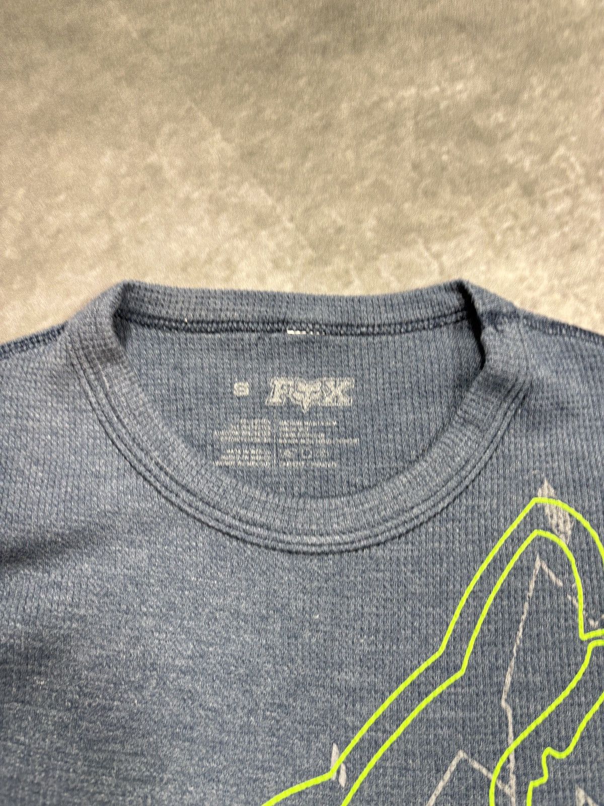 Fox Racing Fox Racing Longsleeve Thermal Shirt 2010s 2000s Y2K Vintage Size US S / EU 44-46 / 1 - 2 Thumbnail