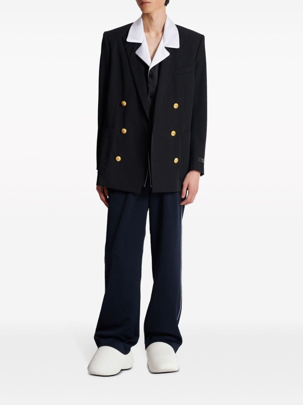 Balmain o1loc1c1125 Jackets in Black Size US L / EU 52-54 / 3 - 2 Thumbnail