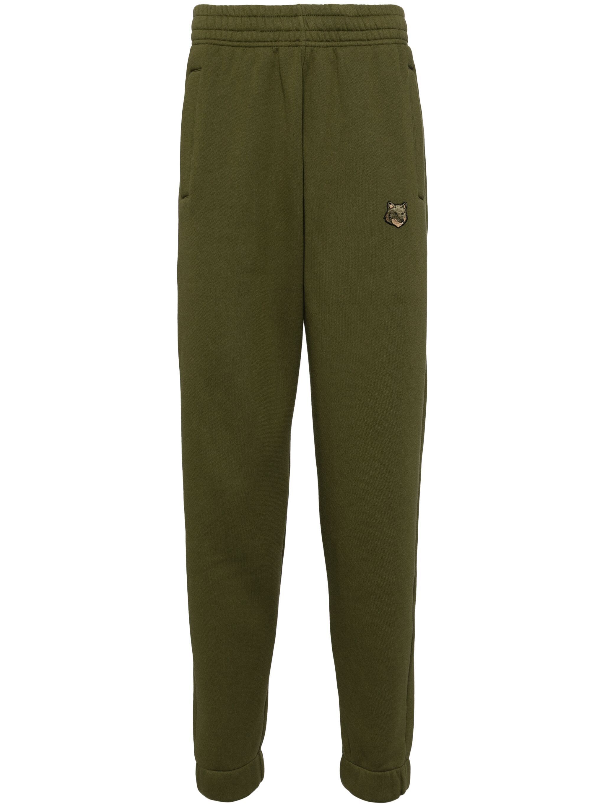Maison Kitsune o1s22i1n1124 Sweatpants & Joggers in Green Size US 34 / EU 50 - 1 Thumbnail