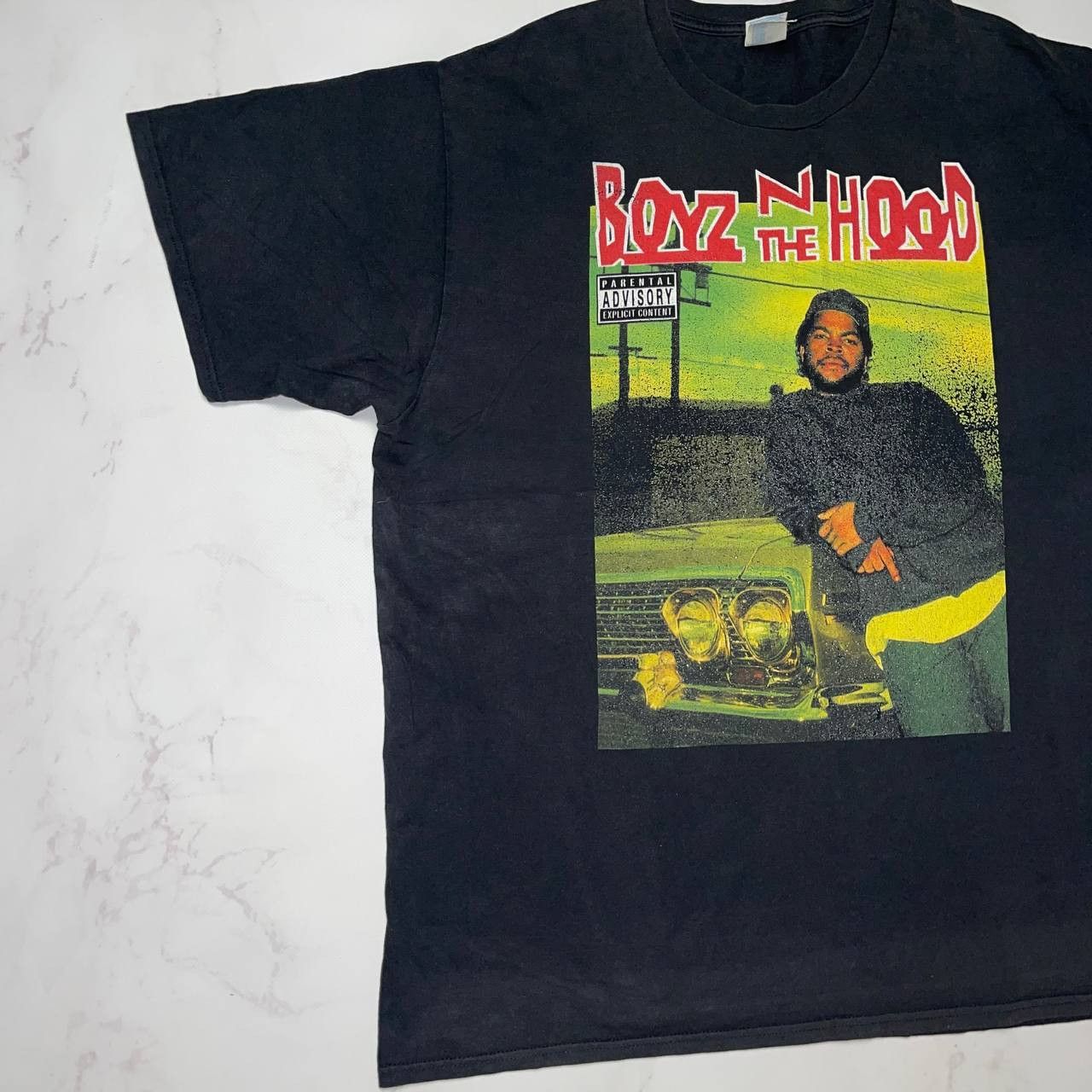 Port & Company Boyz N The Hood Darrin Doughboy Album Cover Logo T-Shirt 2XL Size US XXL / EU 58 / 5 - 6 Thumbnail