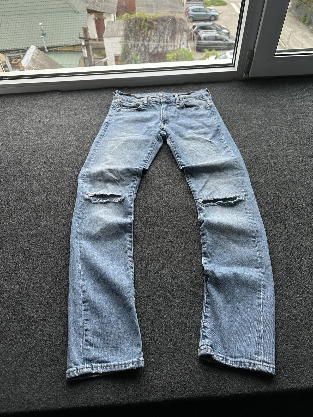 Denim & Supply Ralph Lauren 🚨 RARE DENIM SUPPLY RALPH LAUREN MEN DENIM JEANS FLAG LOGO Size US 30 / EU 46 - 1 Thumbnail