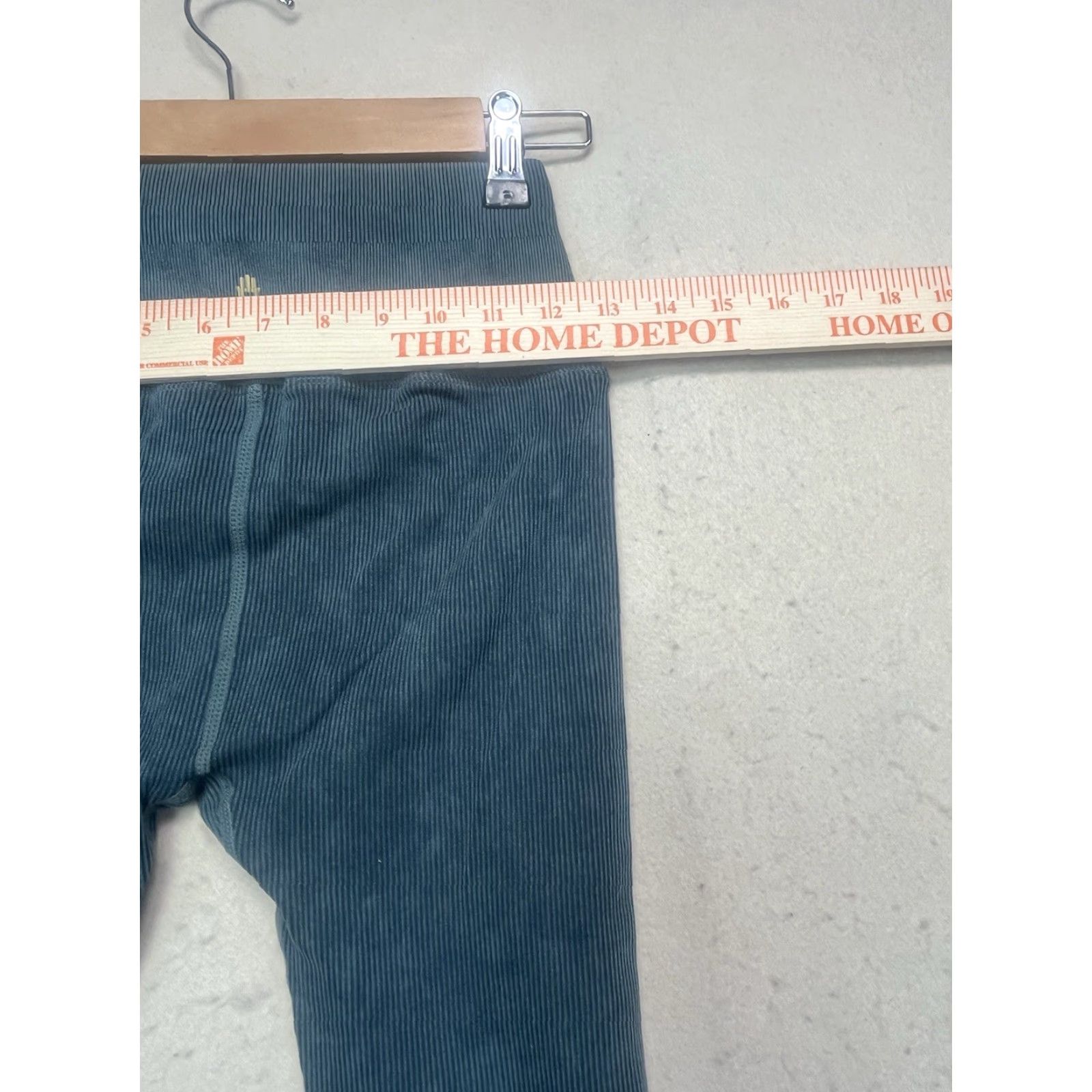 Spiritual Gangster Spiritual Gangster Leggings Ribbed Green Size XS / Small Sculpt Compression Women Size 28" / US 6 / IT 42 - 3 Thumbnail
