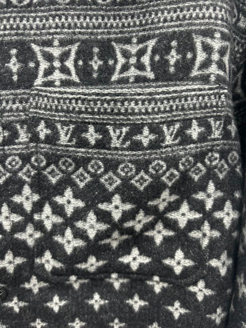Louis Vuitton Louis Vuitton FW24 Printed Long Sleeve Shirt Size US M / EU 48-50 / 2 - 3 Thumbnail