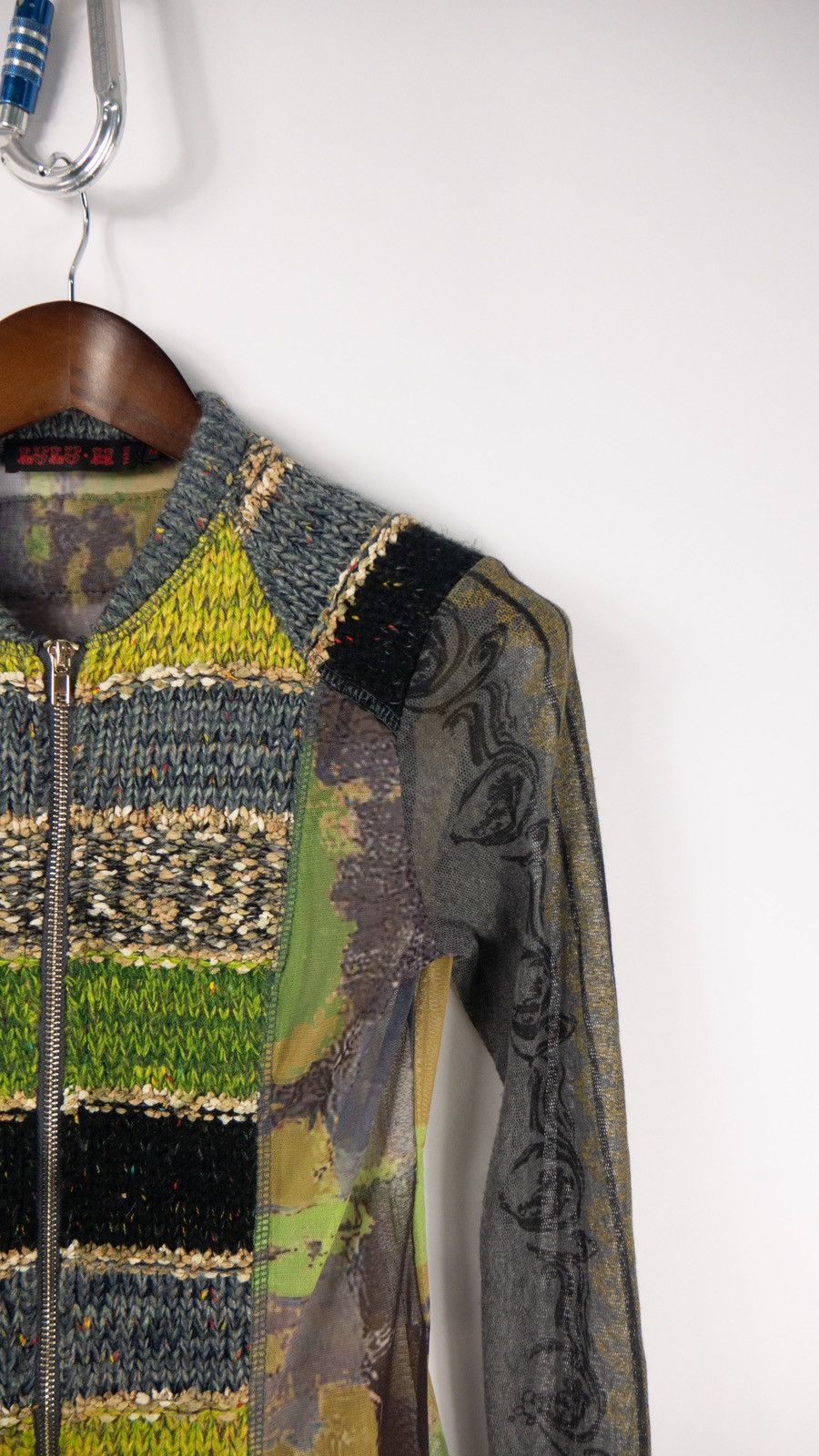 Designer × Japanese Brand Goth opium streetwear vintage shirt longsleeve Size M / US 6-8 / IT 42-44 - 2 Thumbnail