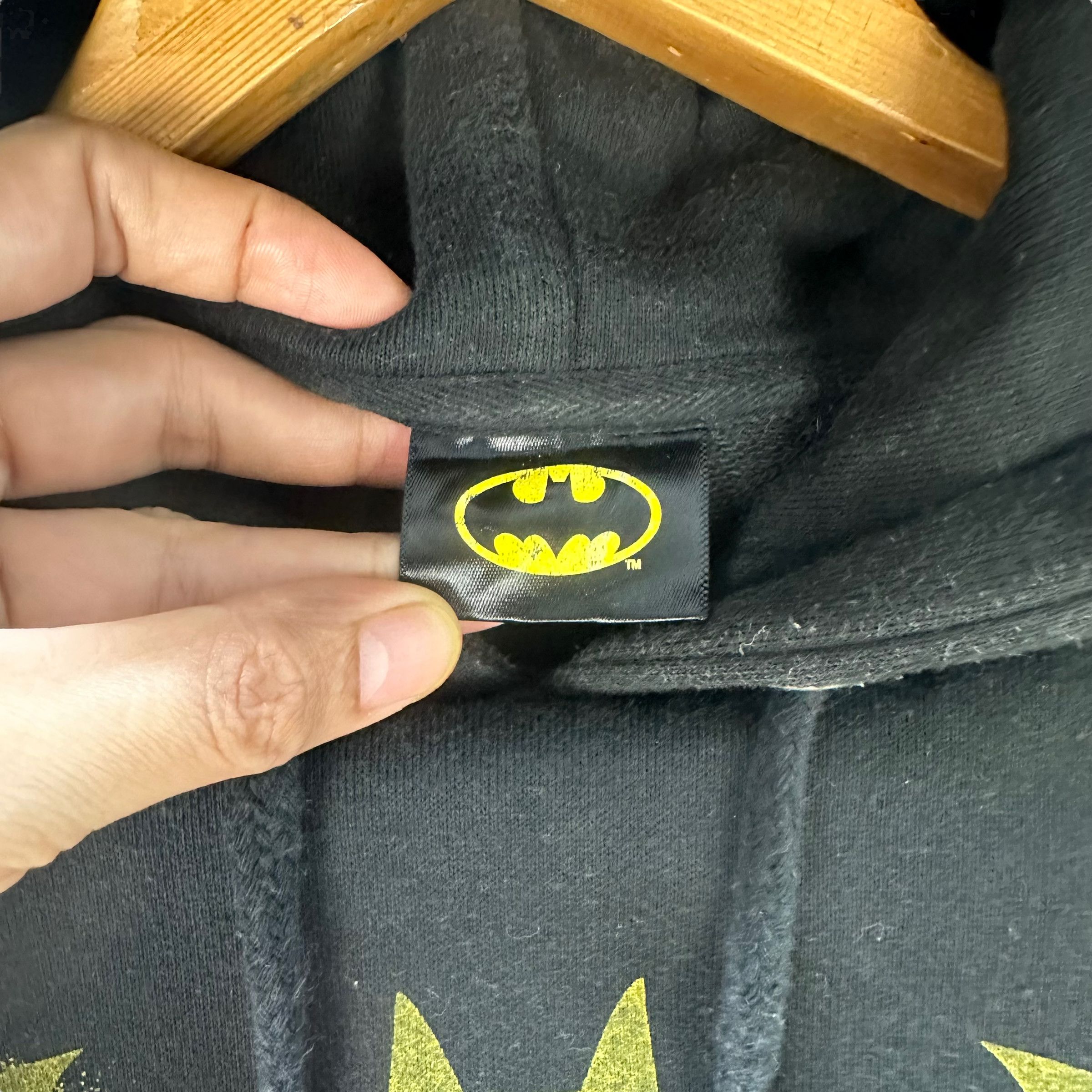 DC Comics BATMAN PULLOVER HOODIES #8592-016 Size US M / EU 48-50 / 2 - 7 Thumbnail