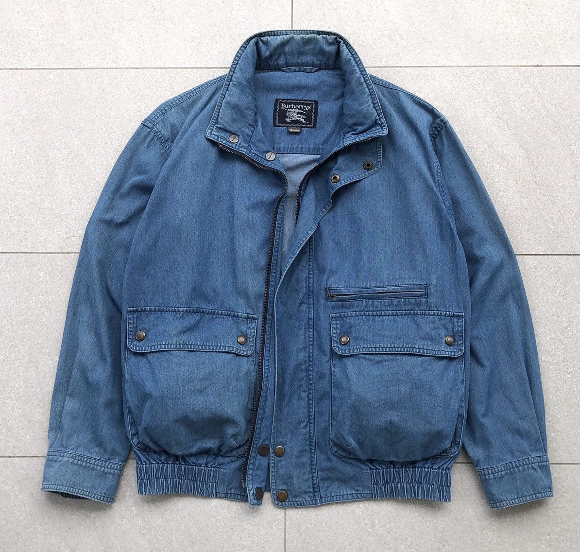 Burberry Prorsum Vintage Burberrys Prorsum Blouson Cargo Pocket Bomber Jacket Size US M / EU 48-50 / 2 - 5 Thumbnail