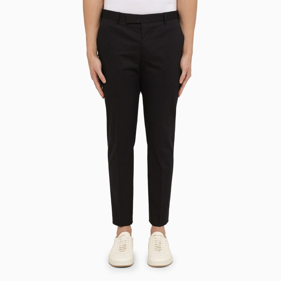 image of Pt Torino O1D2Blof0524 Cotton Pants In Black, Men's (Size 38)