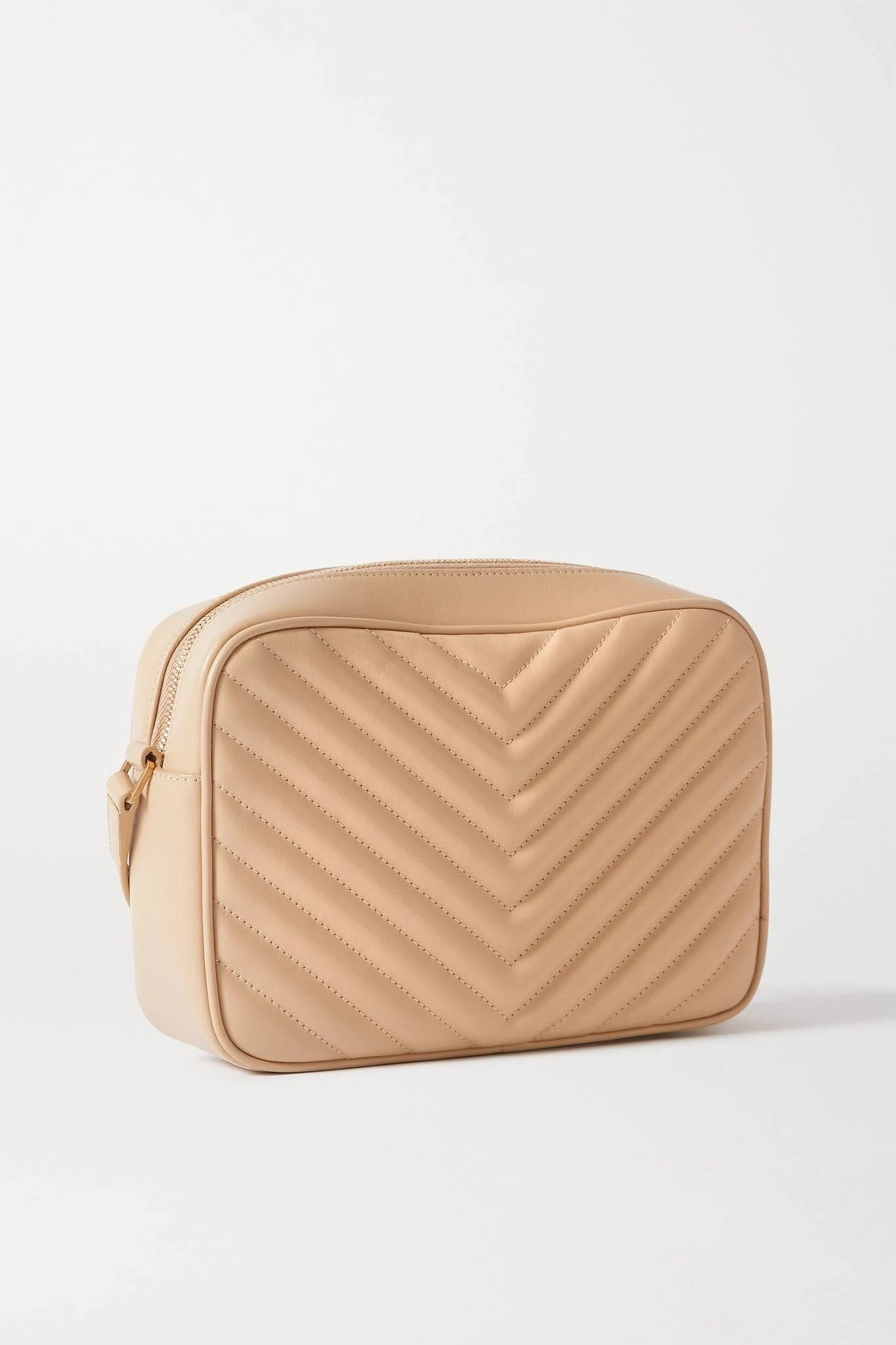 Saint Laurent Paris o1s1wg111124 Size: OS / Lou in Ouilted Leather Bag in Beige Size ONE SIZE - 4 Thumbnail