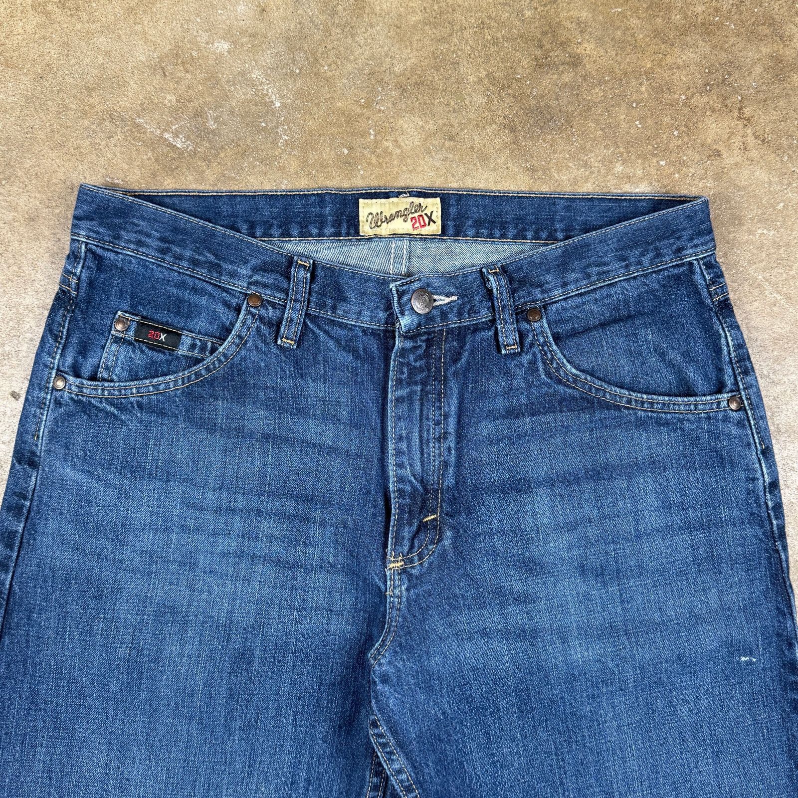 Wrangler Wrangler 20X Men’s Straight Leg Jeans 32x30 Heritage Denim Size US 32 / EU 48 - 2 Thumbnail