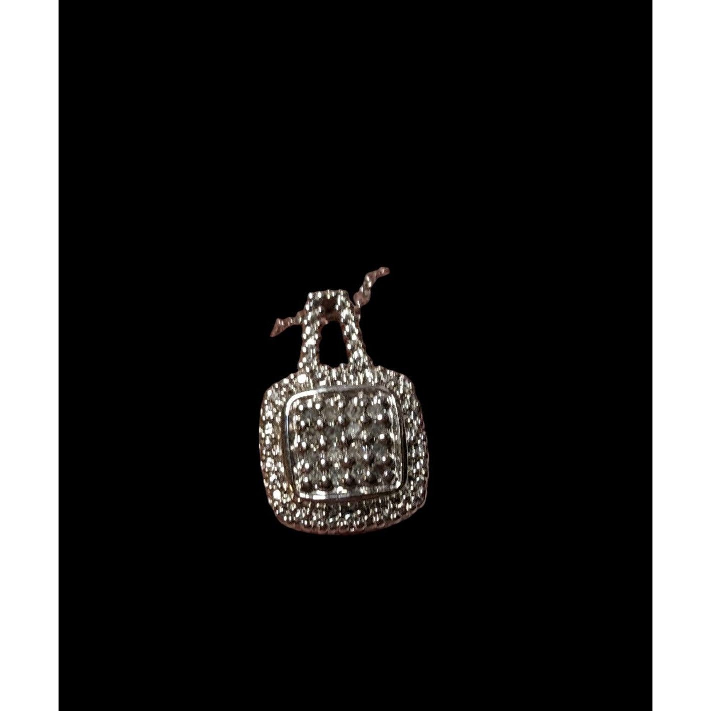 Other Elegant Glam Silver Gemmed Pendant Necklace Size ONE SIZE - 6 Thumbnail