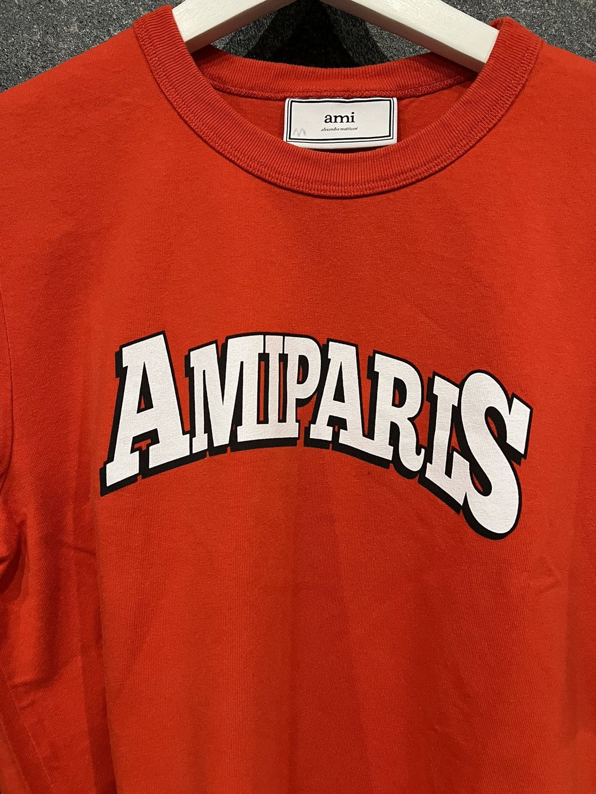 AMI AMI tshirt red medium Size US M / EU 48-50 / 2 - 2 Thumbnail