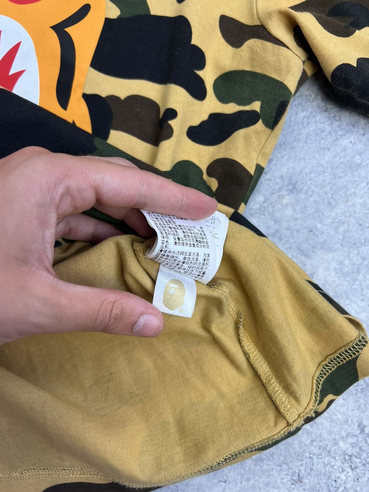 Bape Bape tiger camo tee Size US M / EU 48-50 / 2 - 5 Thumbnail
