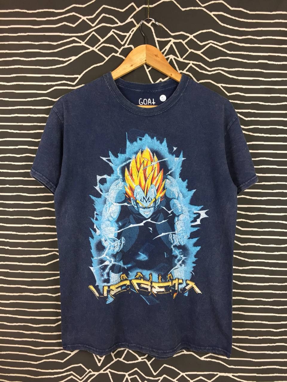 Anime × GOAT Crew × Japanese Brand G.O.A.T Crew Dragon Ball Z Vegeta Anime Manga Tee Size US S / EU 44-46 / 1 - 2 Thumbnail