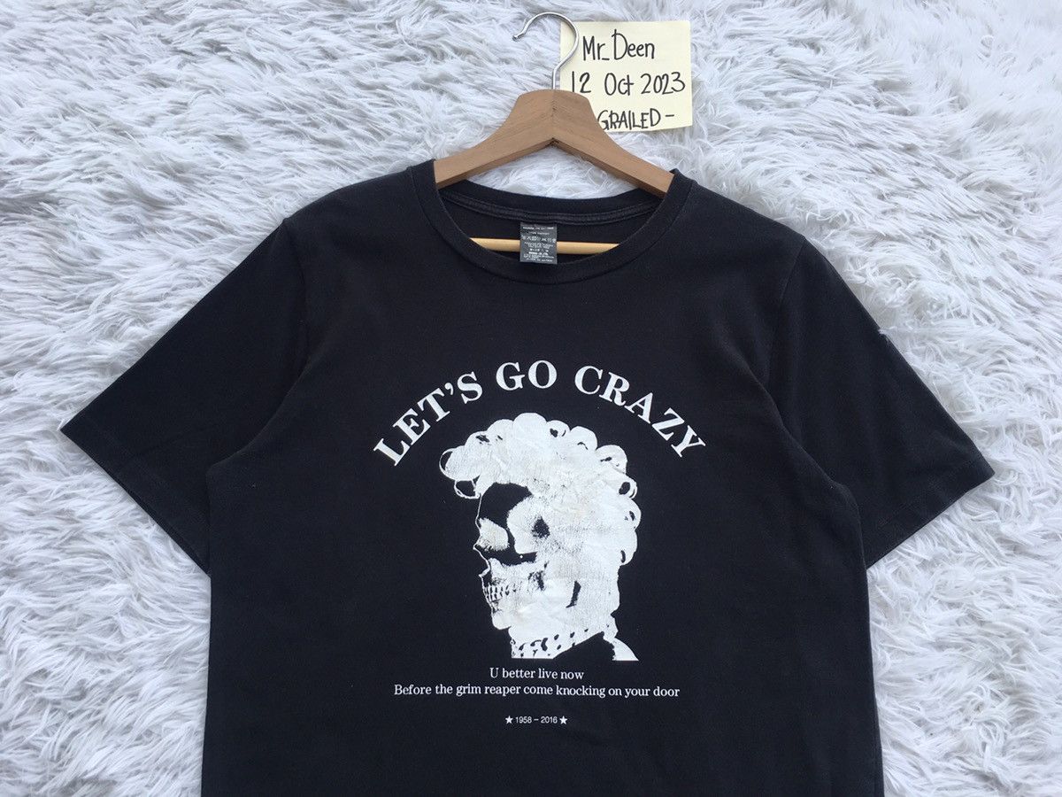 Number (N)ine Rare Vintage Number Nine Let’s Go Crazy Tshirt Size US M / EU 48-50 / 2 - 7 Thumbnail