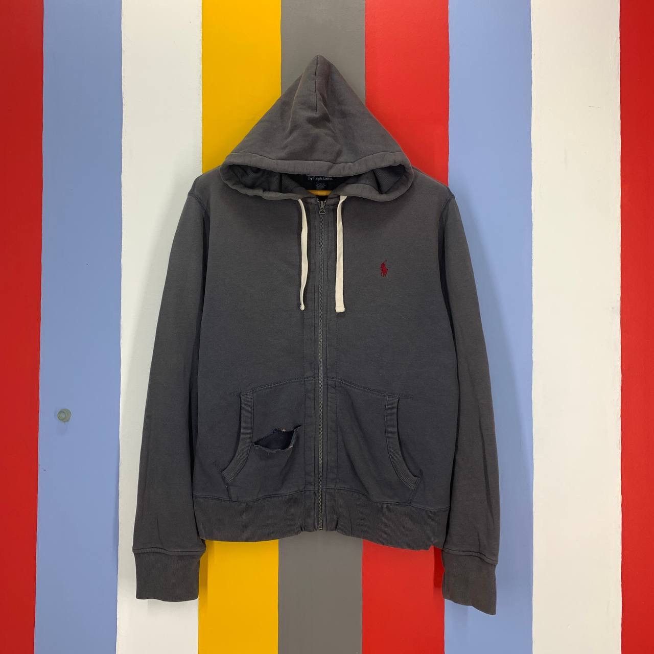 Polo Ralph Lauren Vintage POLO RALPH LAUREN Zipper Hoodie #2161/19 Size US M / EU 48-50 / 2 - 1 Thumbnail